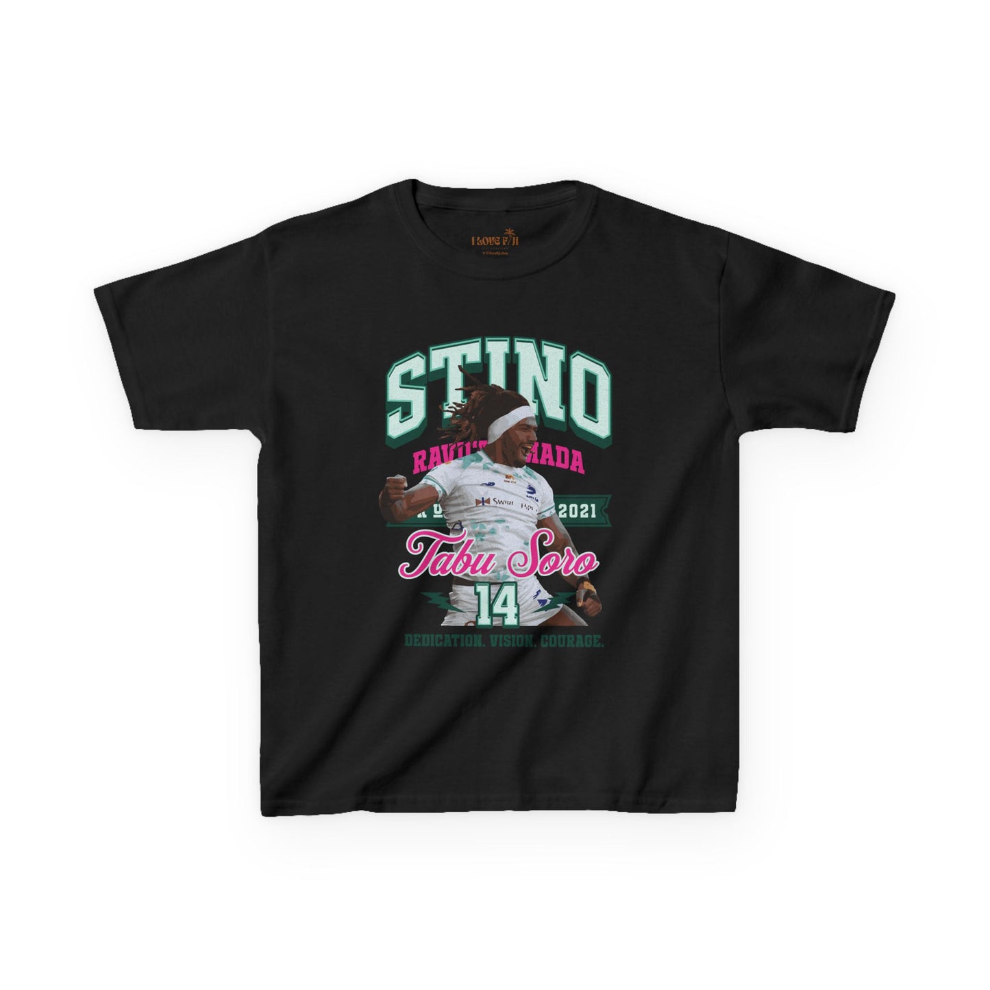 Kids T-Shirt - Selestino Ravutaumada Urban Tee for Stino Fanatics