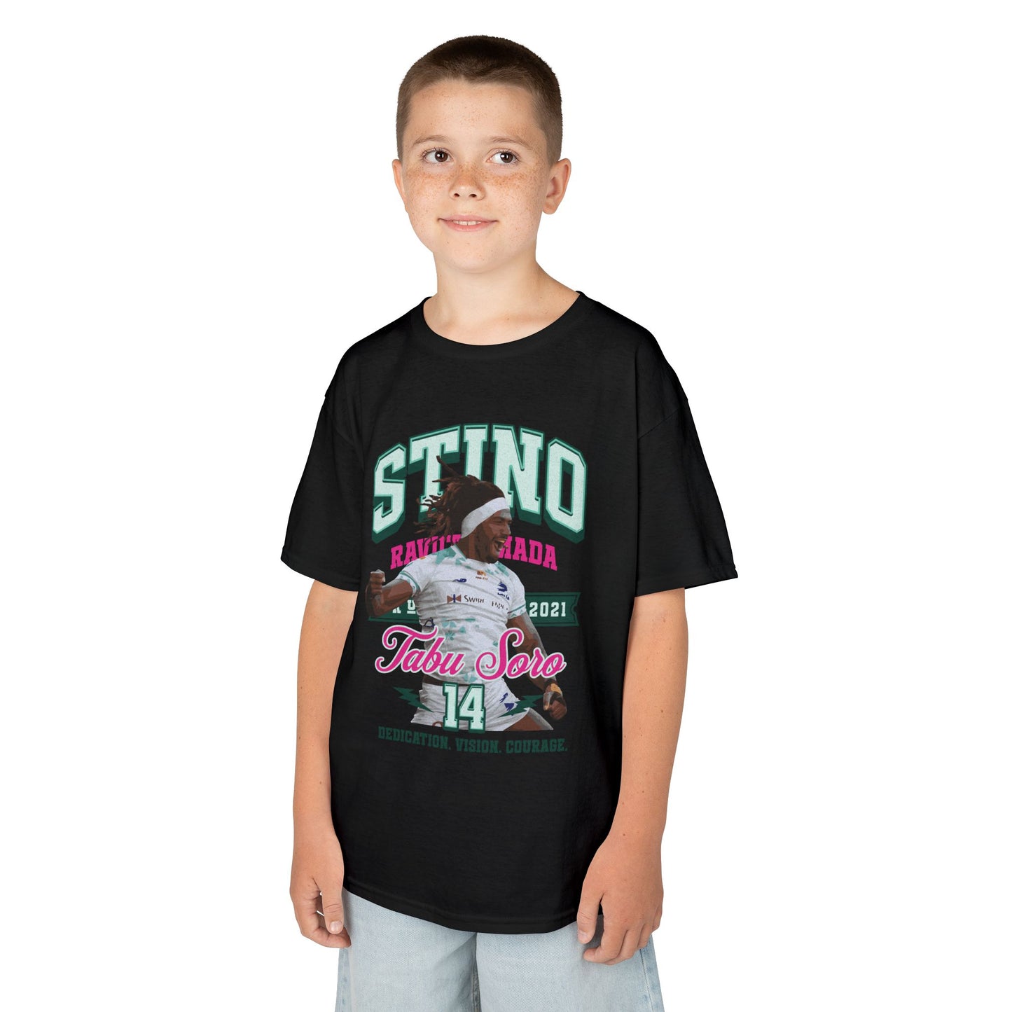 Kids T-Shirt - Selestino Ravutaumada Urban Tee for Stino Fanatics