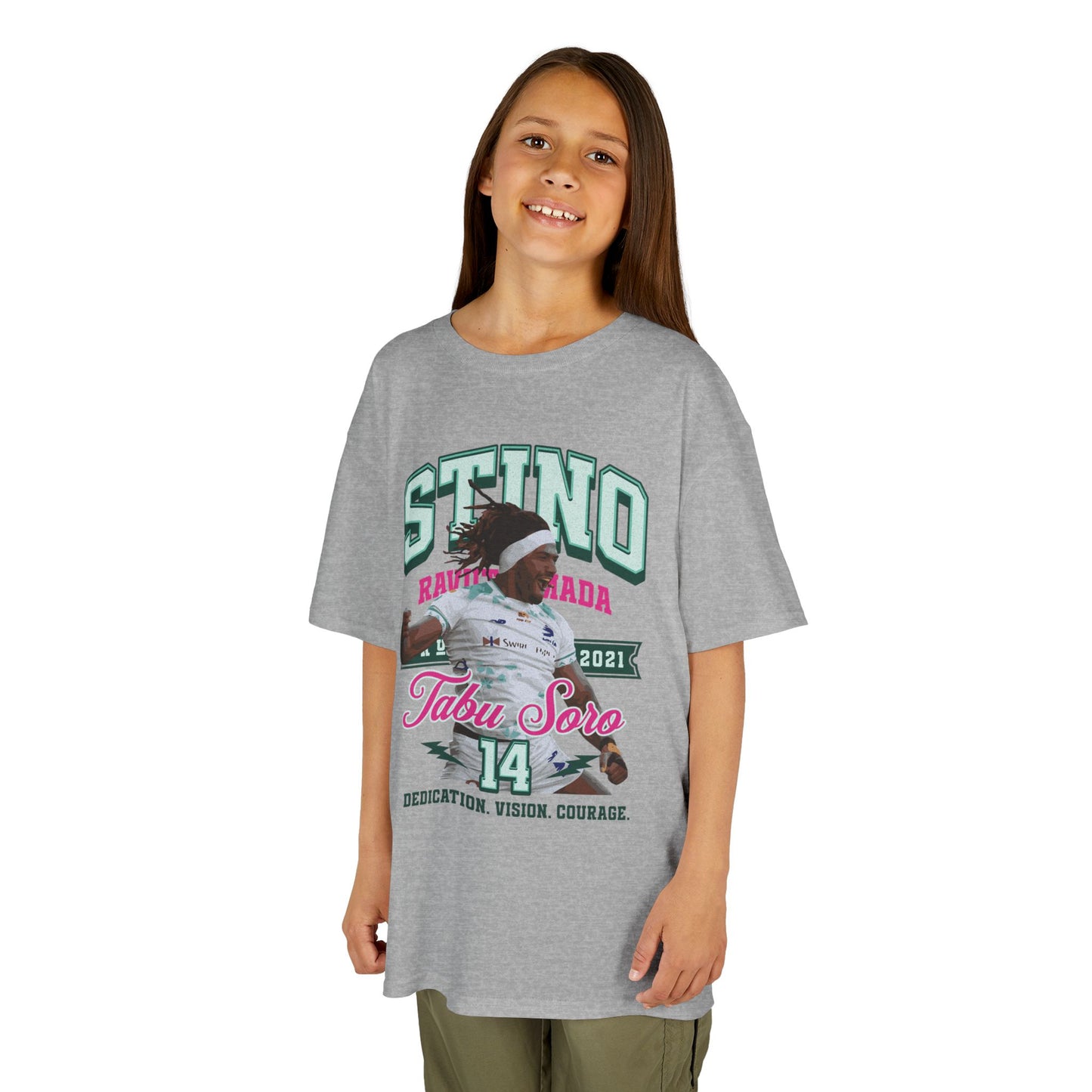 Kids T-Shirt - Selestino Ravutaumada Urban Tee for Stino Fanatics