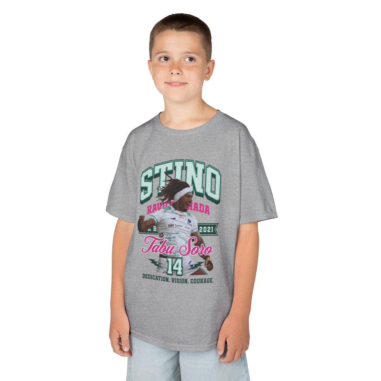 Kids T-Shirt - Selestino Ravutaumada Urban Tee for Stino Fanatics