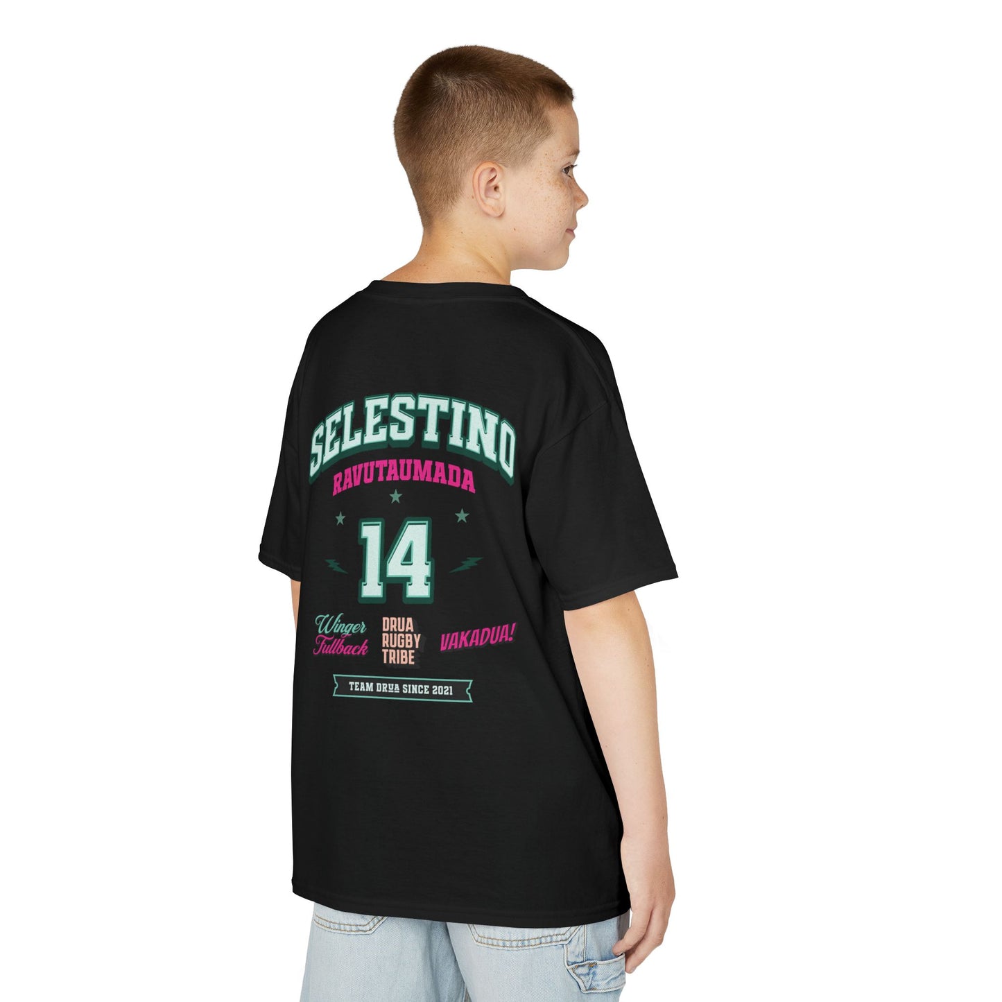 Kids T-Shirt - Selestino Ravutaumada Urban Tee for Stino Fanatics