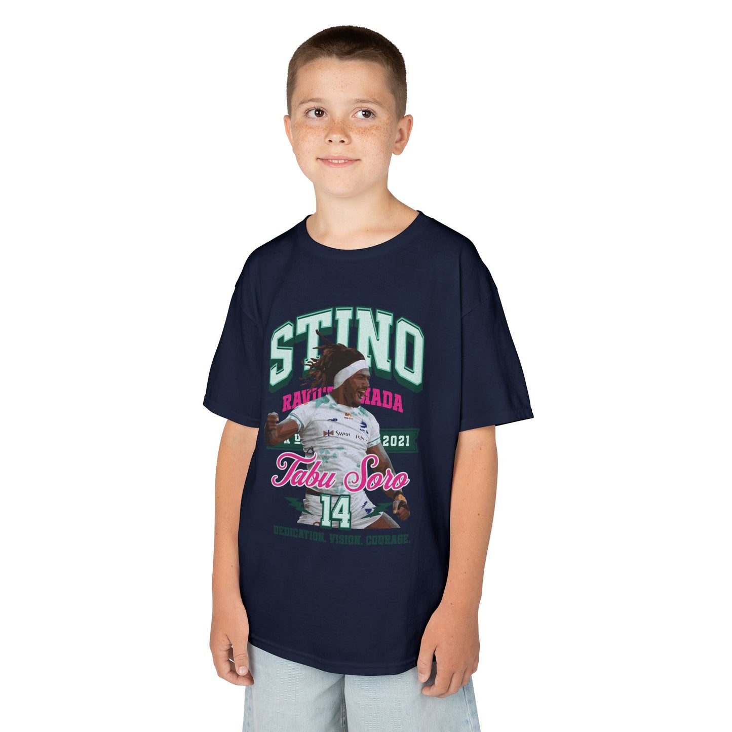 Kids T-Shirt - Selestino Ravutaumada Urban Tee for Stino Fanatics