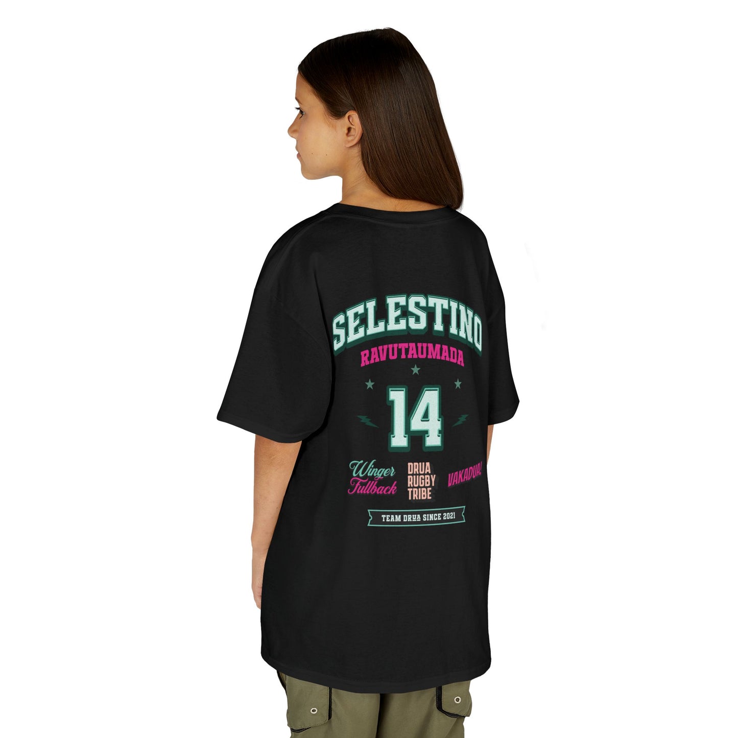 Kids T-Shirt - Selestino Ravutaumada Urban Tee for Stino Fanatics
