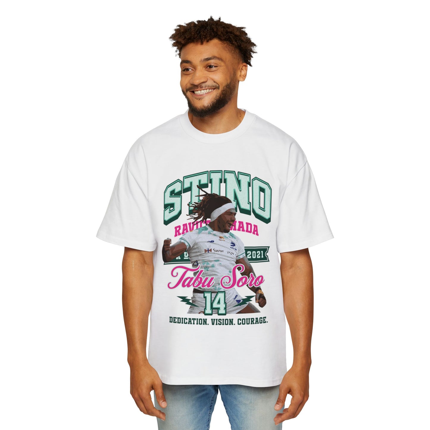 Selestino Ravutaumada Fan Tee - Mens Oversized