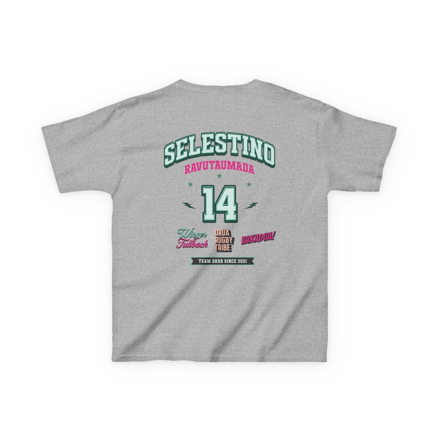Kids T-Shirt - Selestino Ravutaumada Urban Tee for Stino Fanatics
