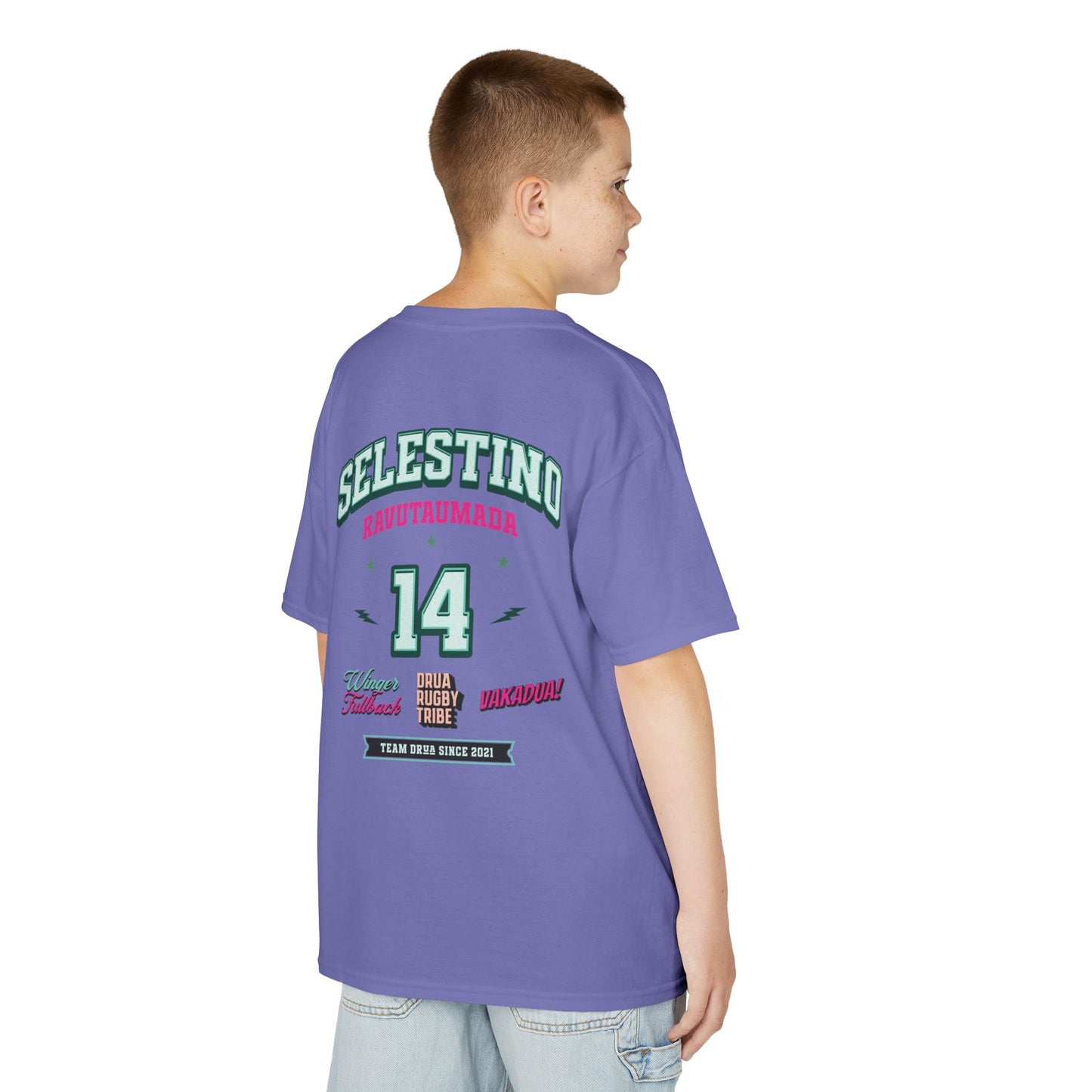 Kids T-Shirt - Selestino Ravutaumada Urban Tee for Stino Fanatics