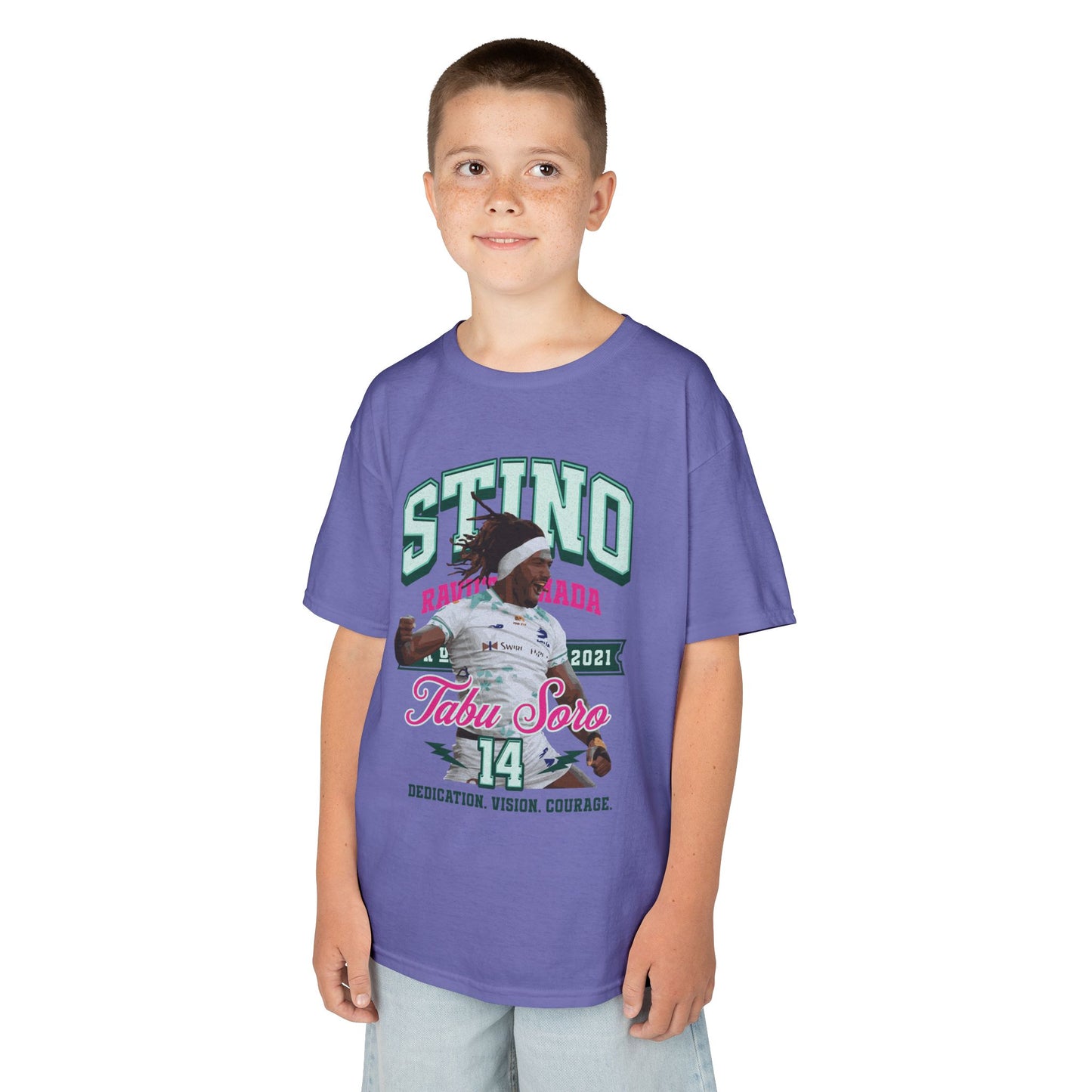 Kids T-Shirt - Selestino Ravutaumada Urban Tee for Stino Fanatics