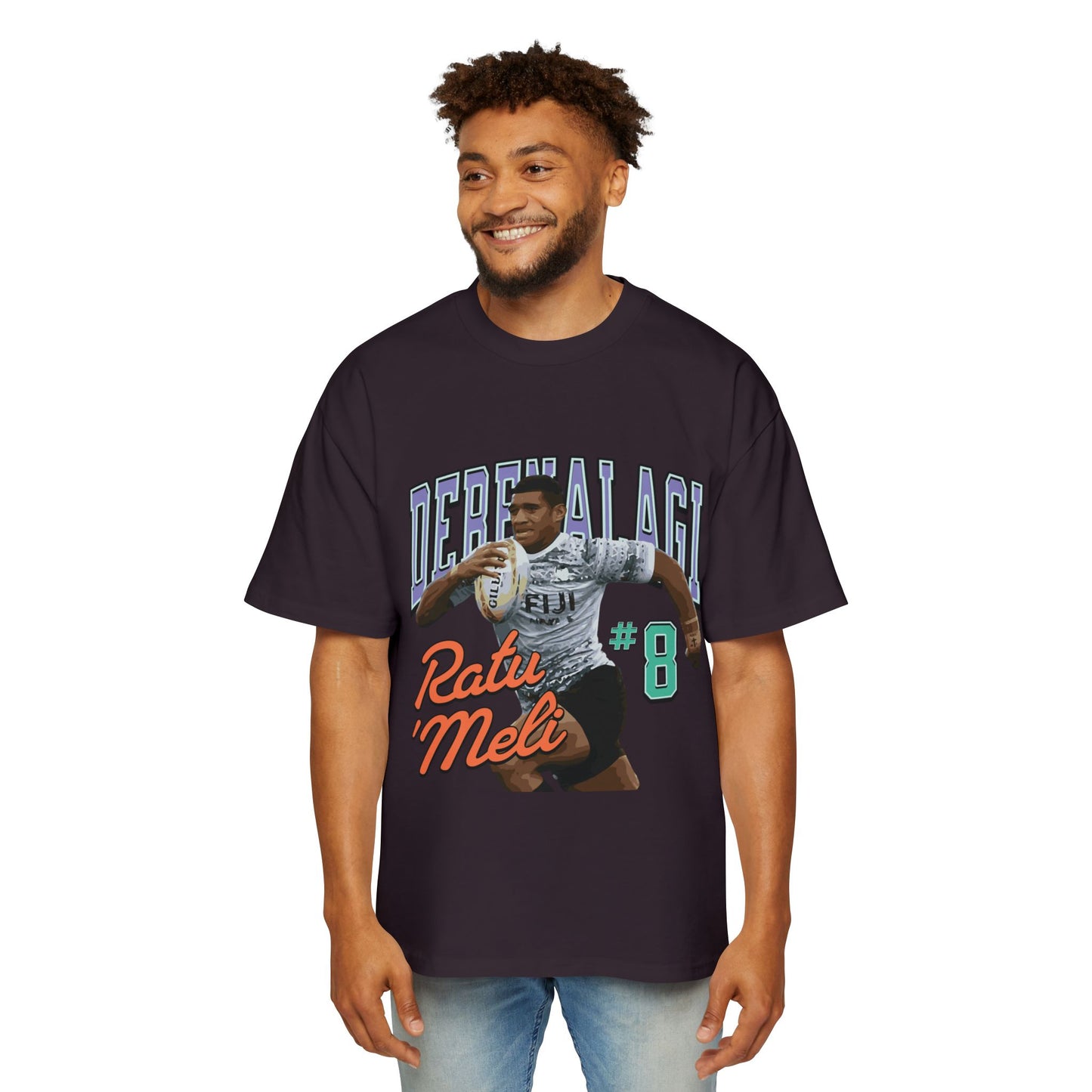 Ratu Meli Derenalagi Fan Tee - Oversize