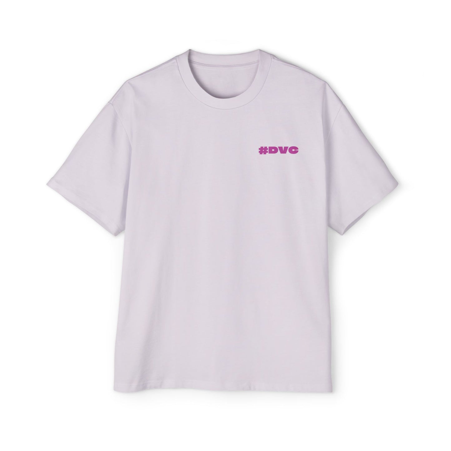 Men's Heavy Oversized Tee - #DVC Edition - Comfortable & Stylish for Casual Outings