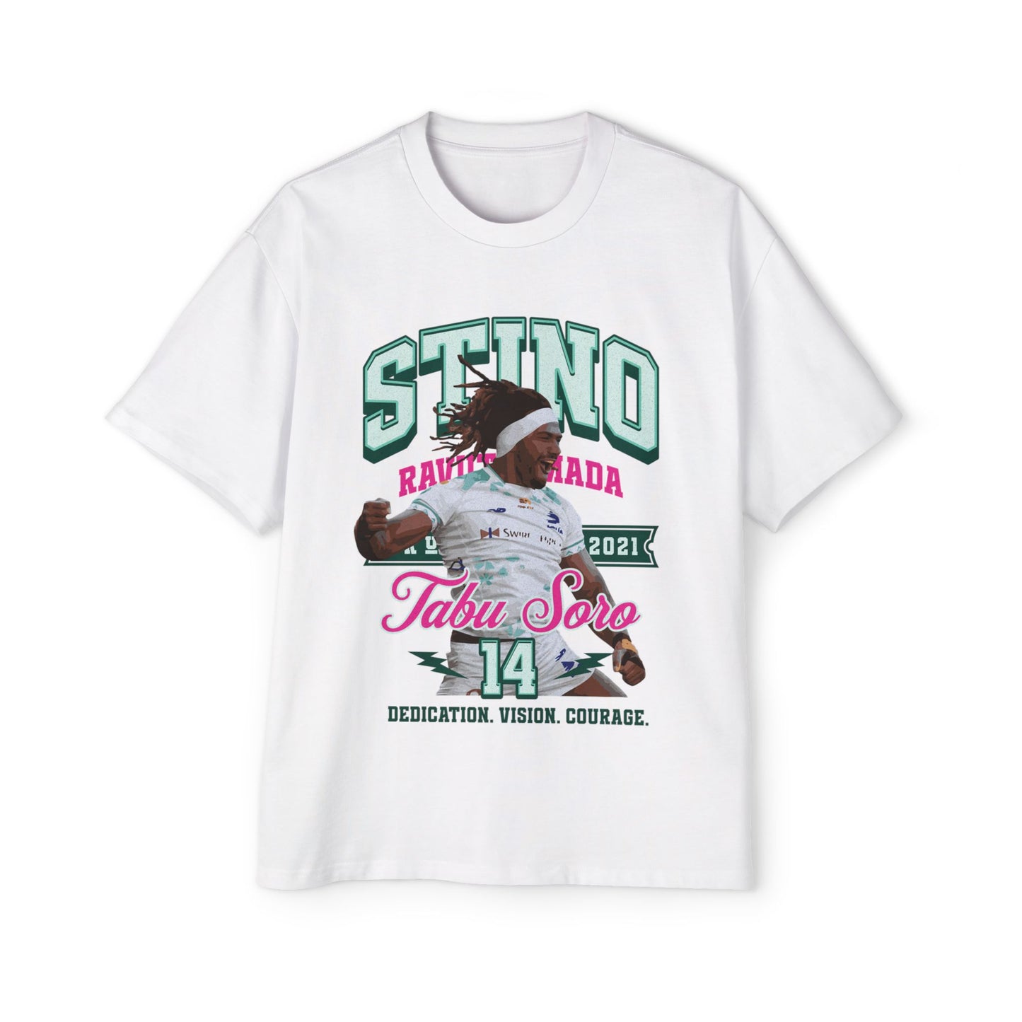 Selestino Ravutaumada Fan Tee - Mens Oversized