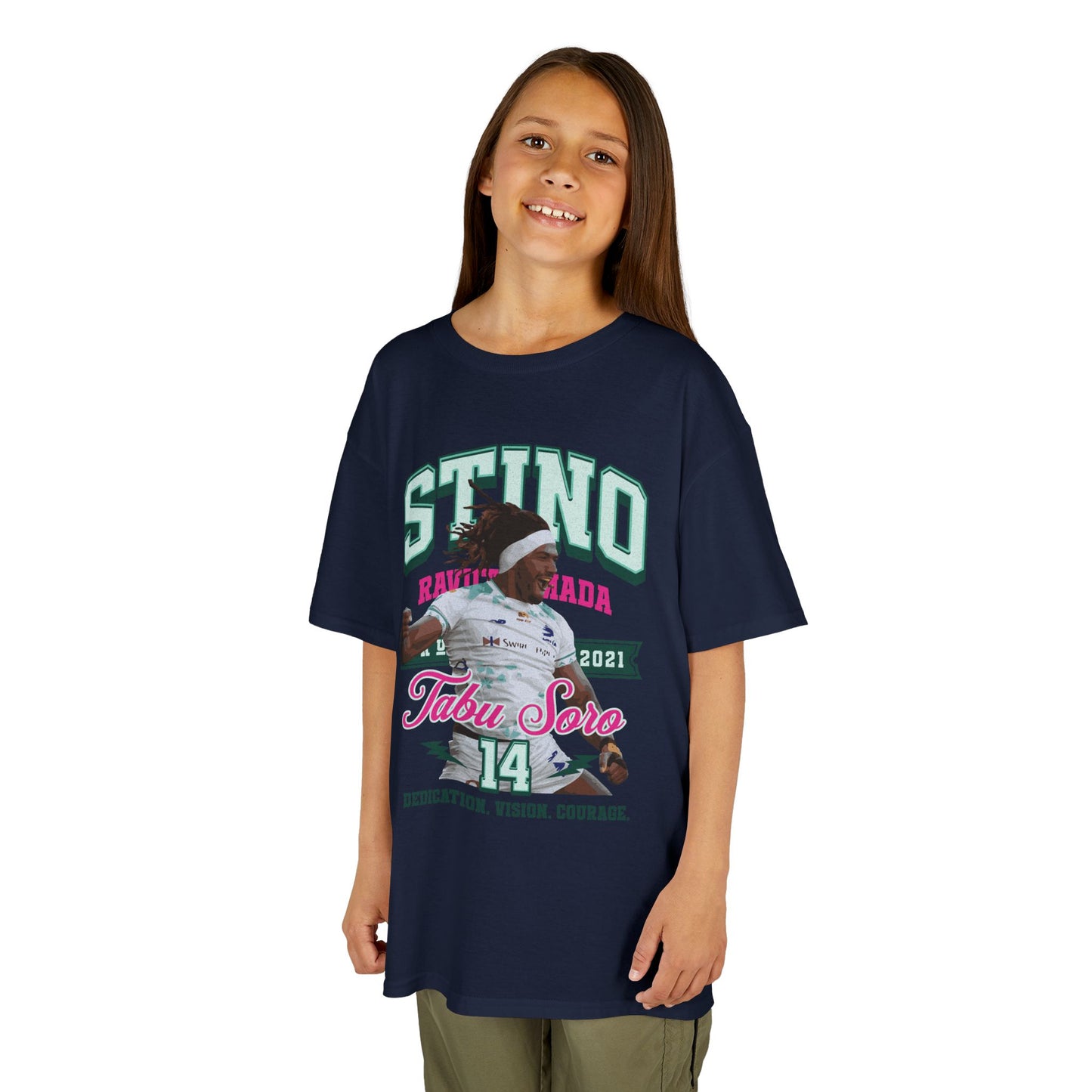 Kids T-Shirt - Selestino Ravutaumada Urban Tee for Stino Fanatics