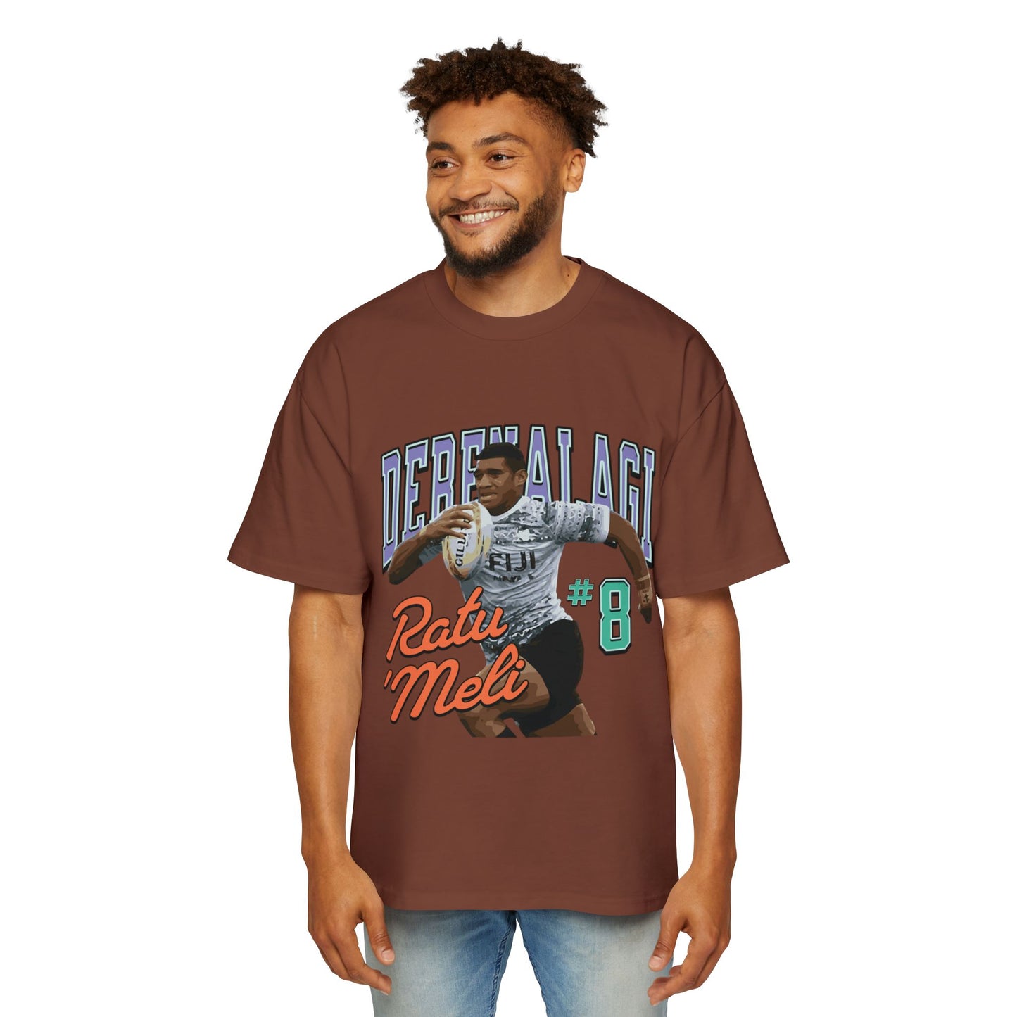 Ratu Meli Derenalagi Fan Tee - Oversize