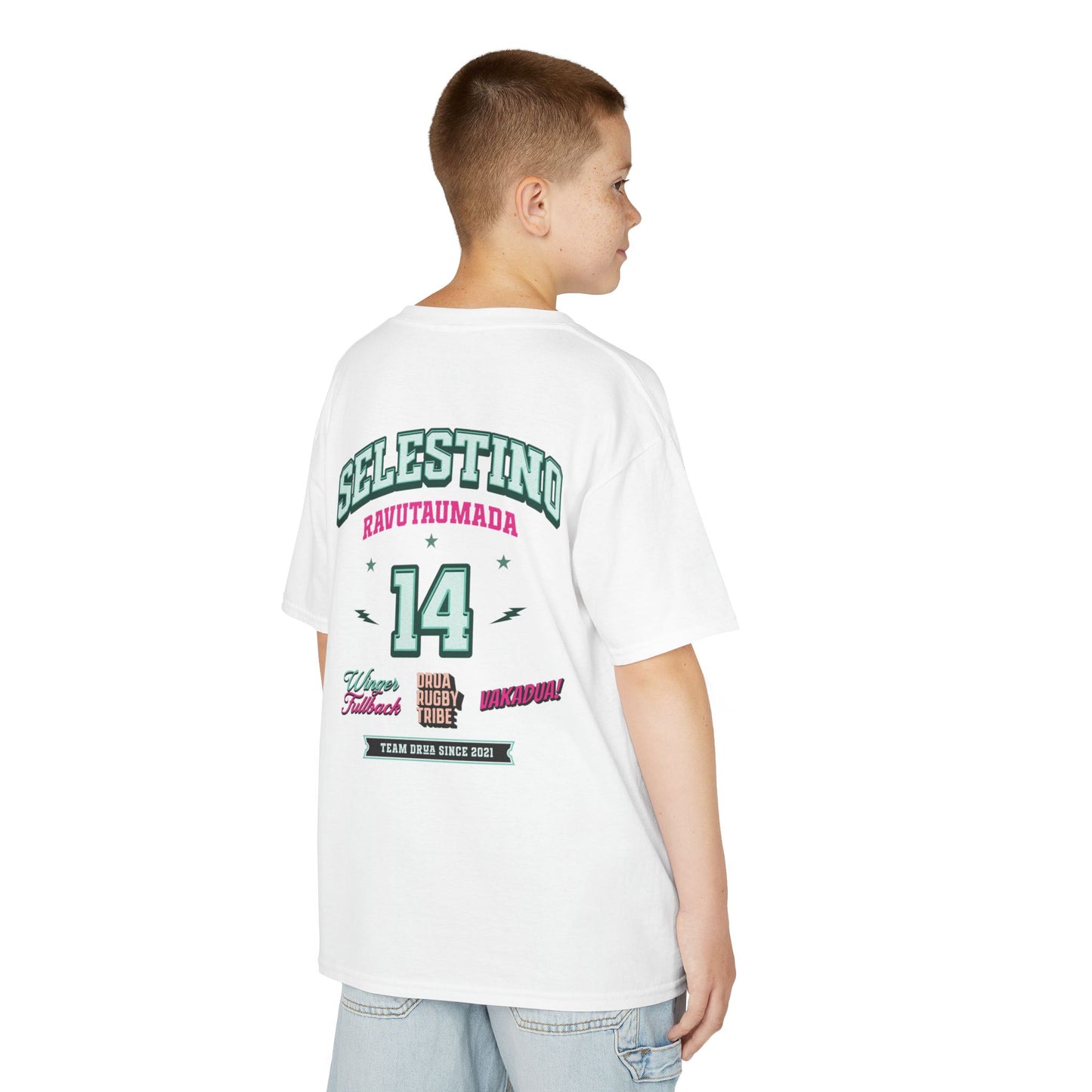 Kids T-Shirt - Selestino Ravutaumada Urban Tee for Stino Fanatics
