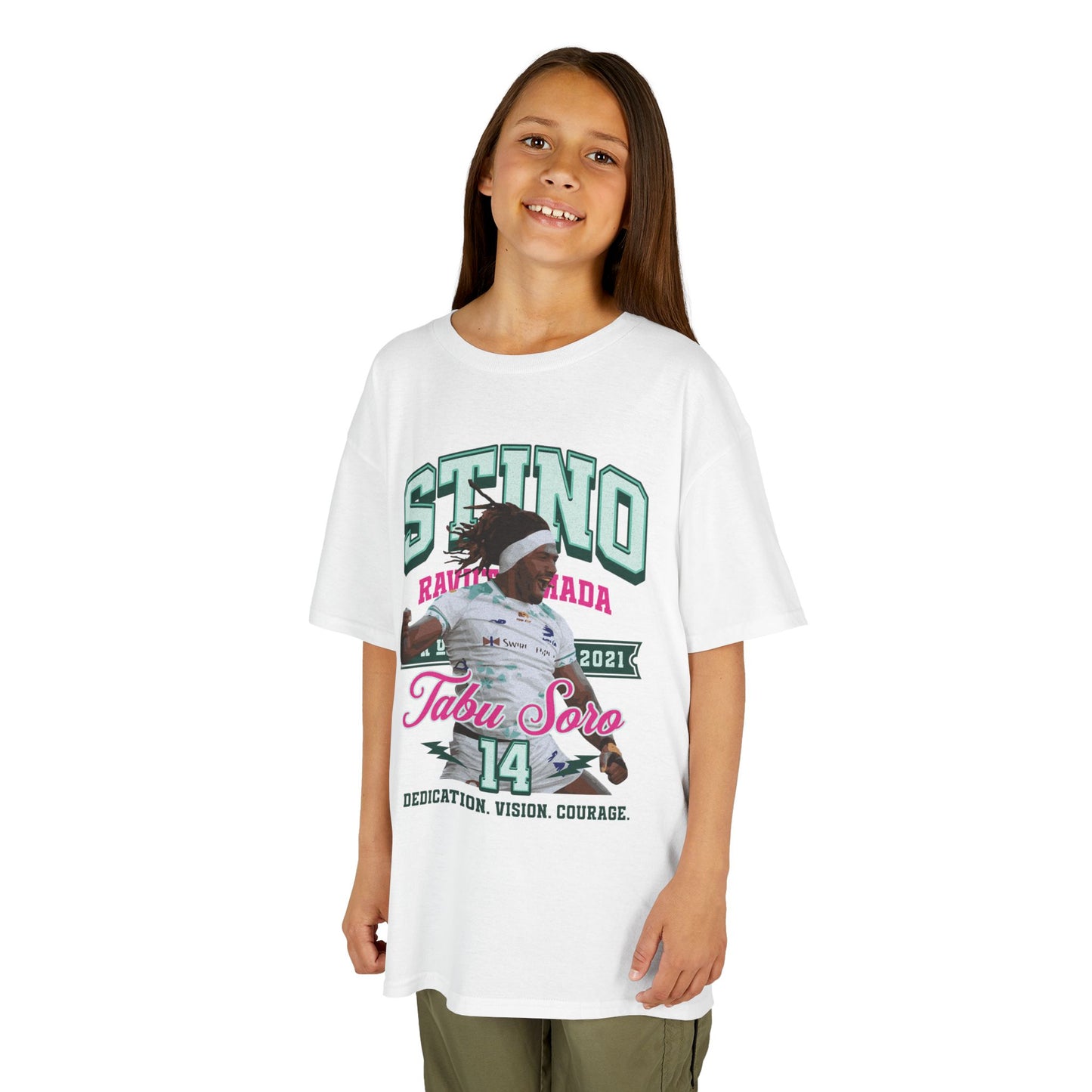 Kids T-Shirt - Selestino Ravutaumada Urban Tee for Stino Fanatics
