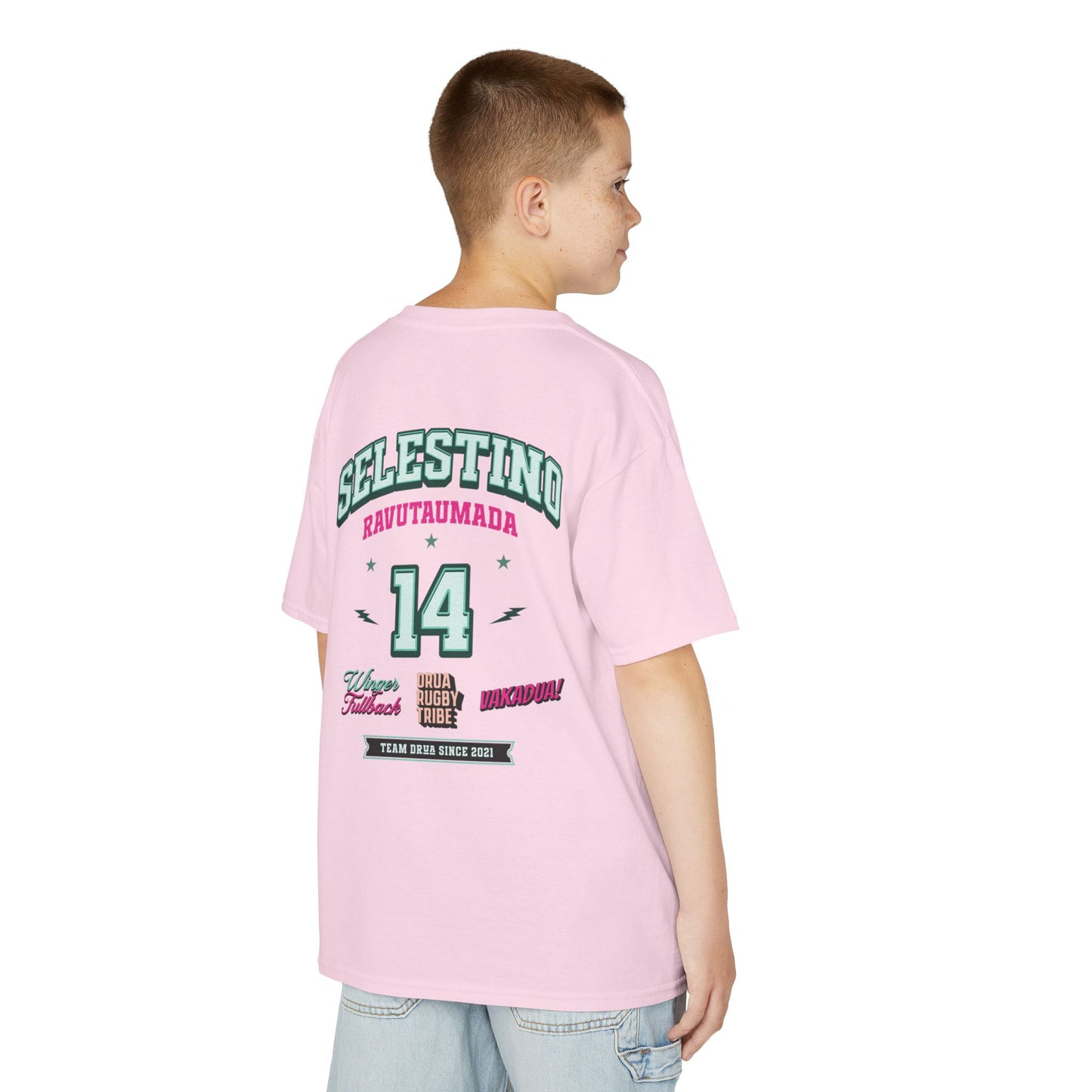 Kids T-Shirt - Selestino Ravutaumada Urban Tee for Stino Fanatics