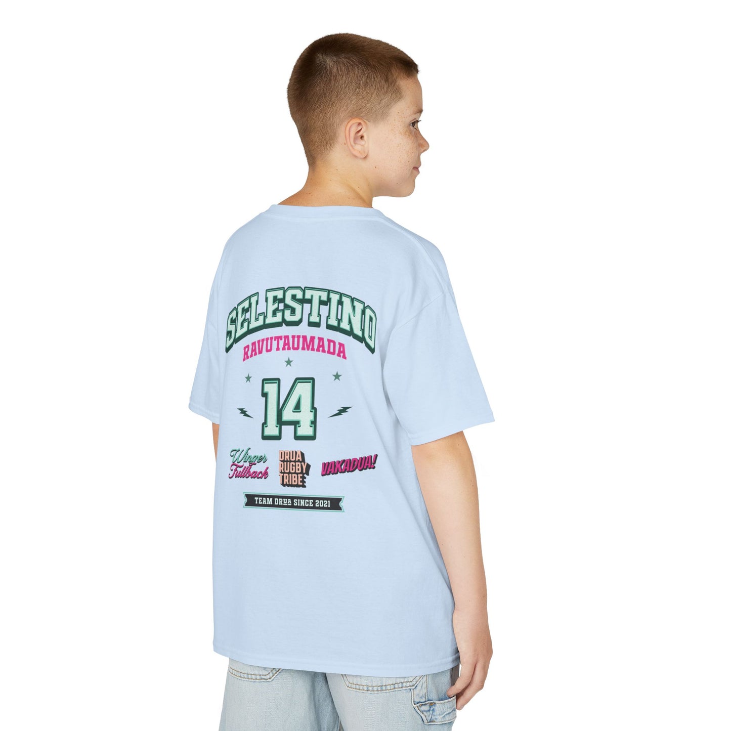 Kids T-Shirt - Selestino Ravutaumada Urban Tee for Stino Fanatics