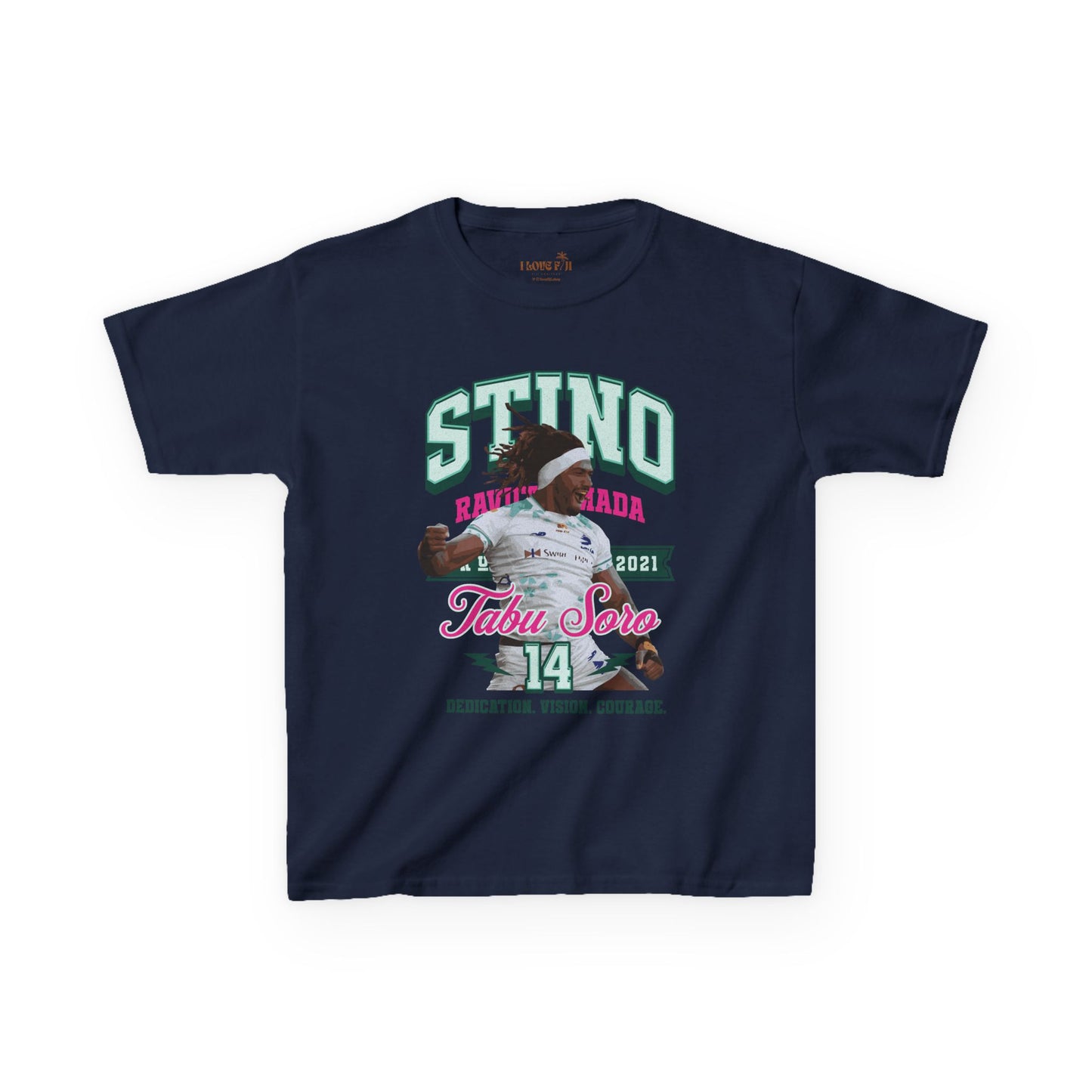 Kids T-Shirt - Selestino Ravutaumada Urban Tee for Stino Fanatics