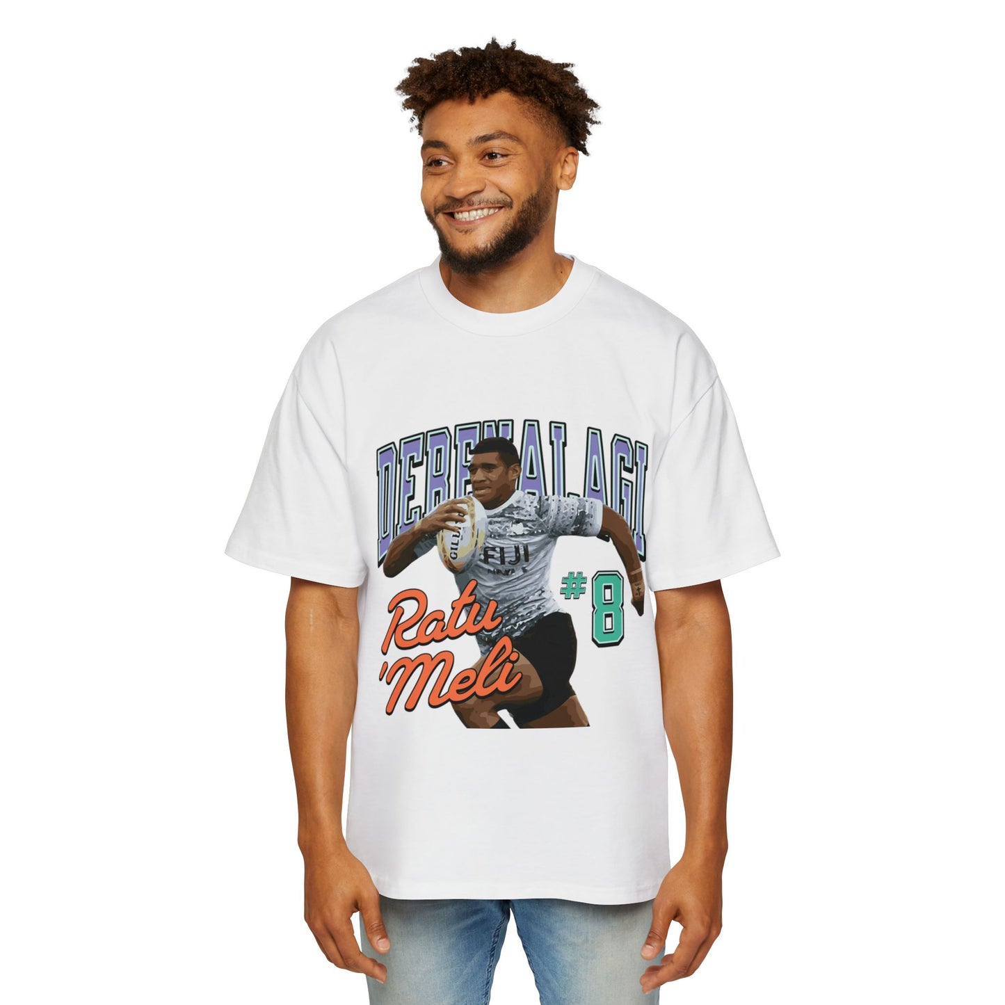 Ratu Meli Derenalagi Fan Tee - Oversize