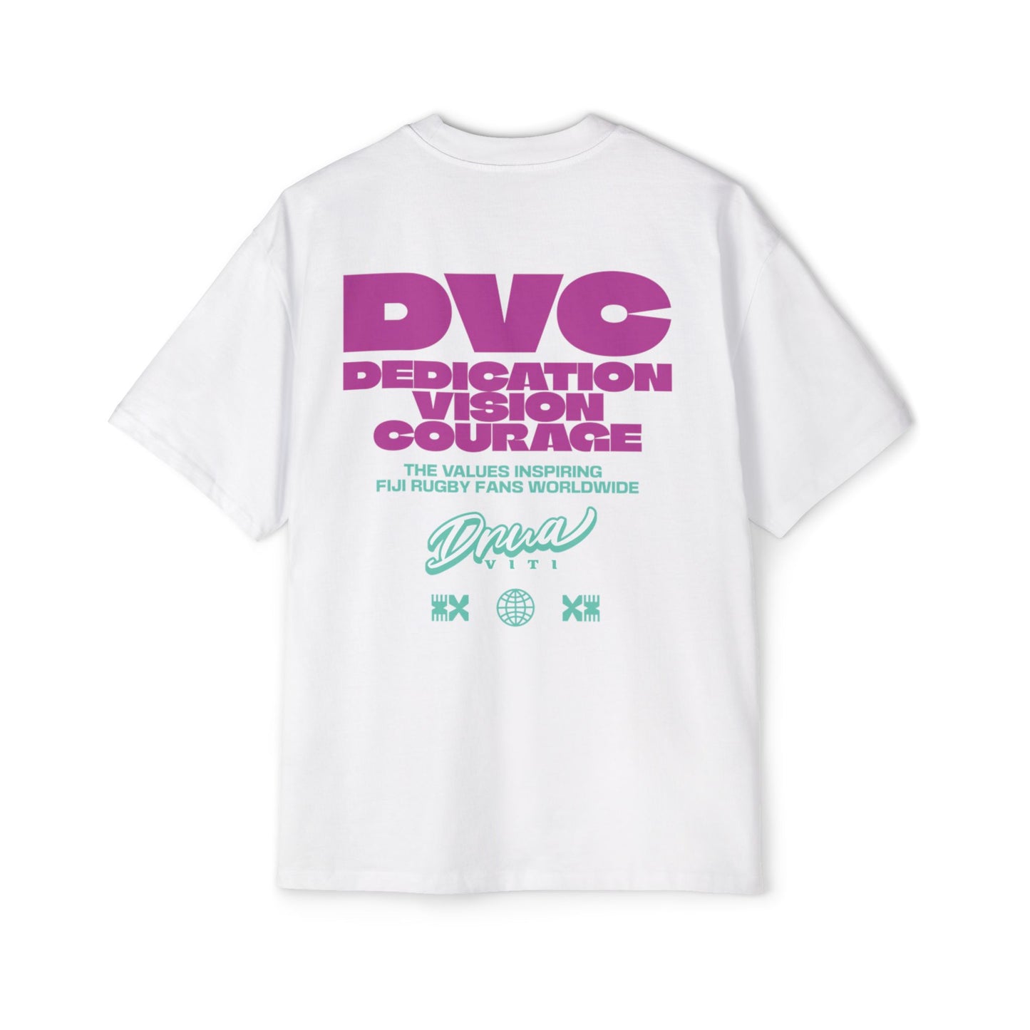 Men's Heavy Oversized Tee - #DVC Edition - Comfortable & Stylish for Casual Outings