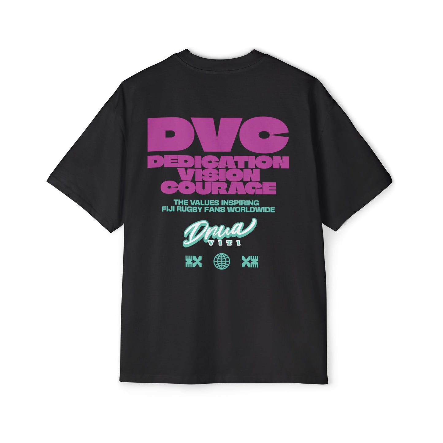 Men's Heavy Oversized Tee - #DVC Edition - Comfortable & Stylish for Casual Outings