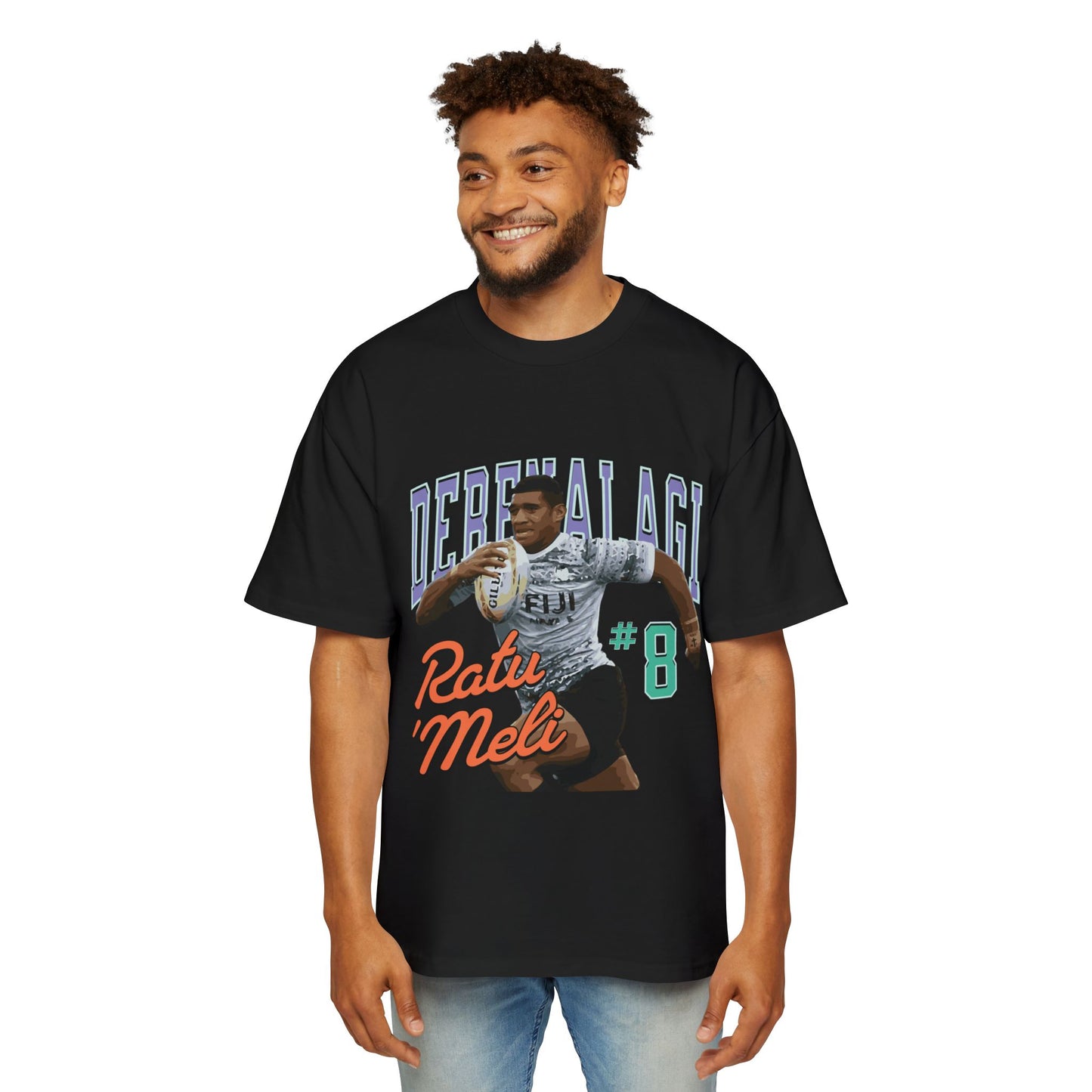 Ratu Meli Derenalagi Fan Tee - Oversize