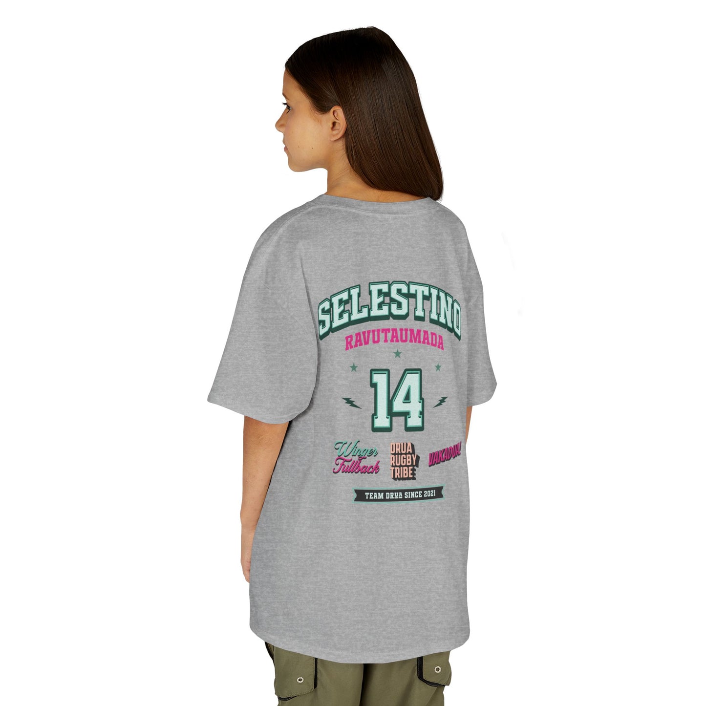 Kids T-Shirt - Selestino Ravutaumada Urban Tee for Stino Fanatics