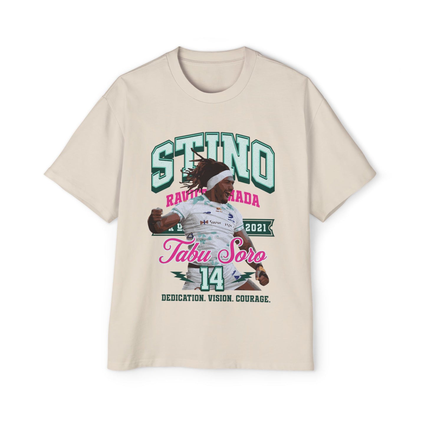Selestino Ravutaumada Fan Tee - Mens Oversized