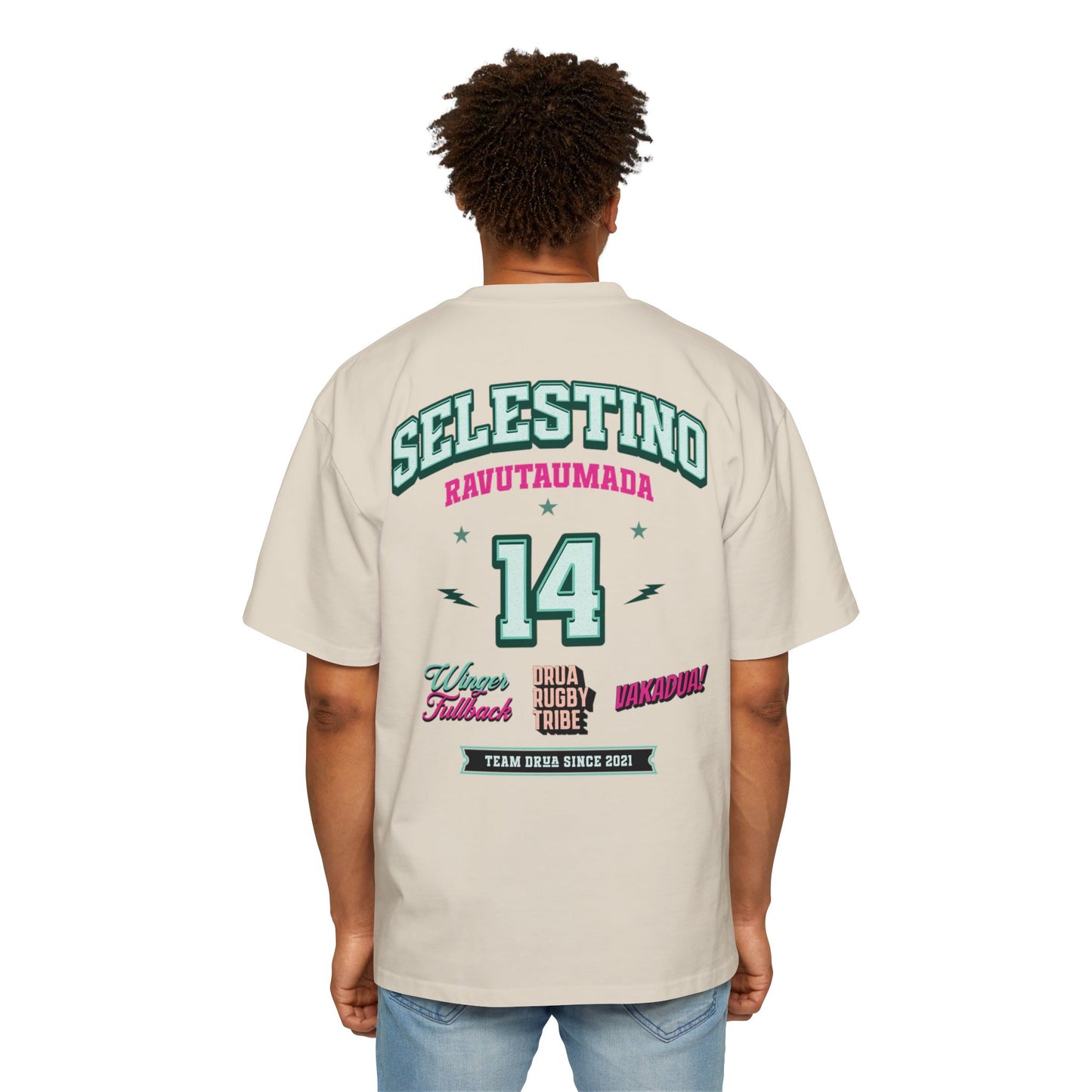 Selestino Ravutaumada Fan Tee - Mens Oversized