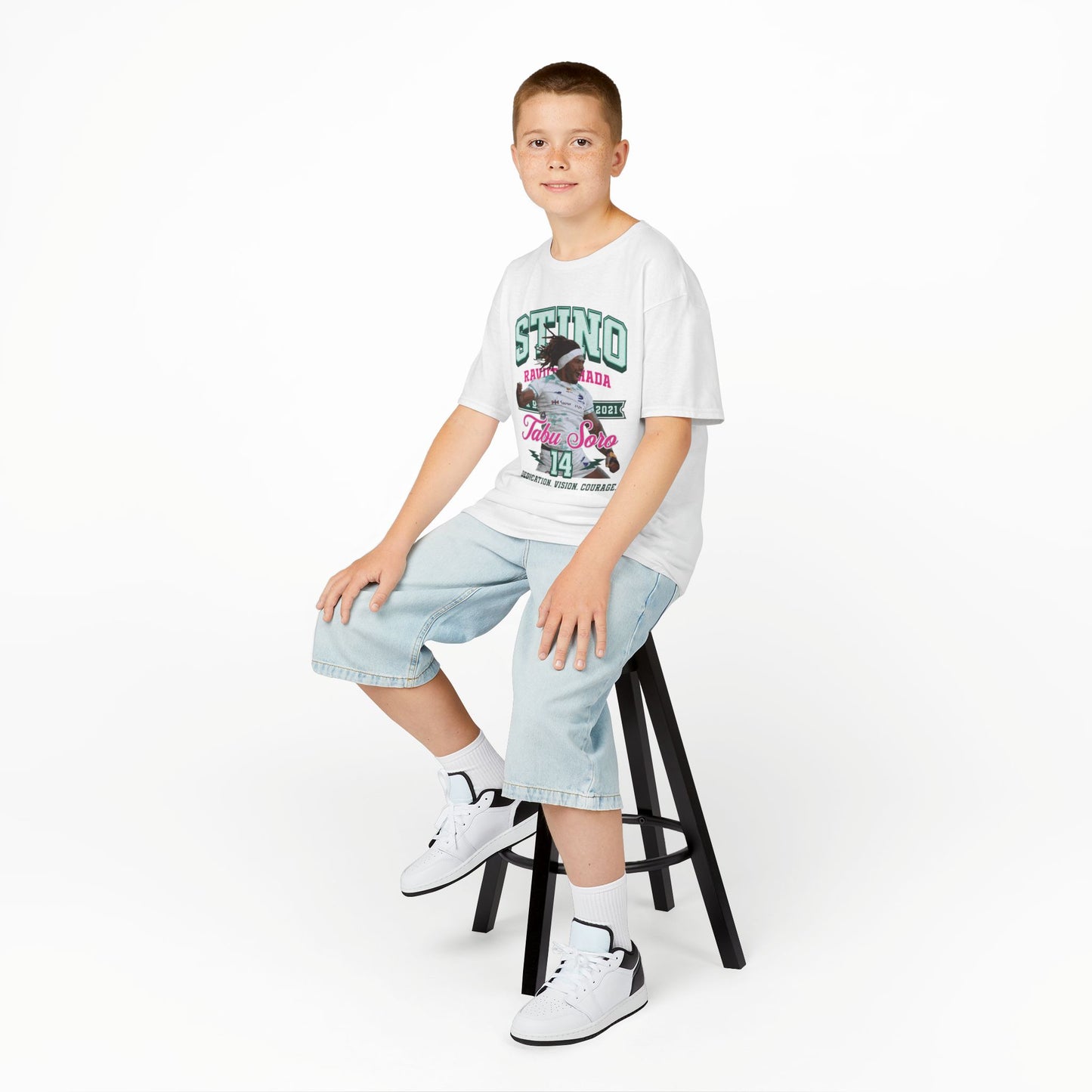 Kids T-Shirt - Selestino Ravutaumada Urban Tee for Stino Fanatics