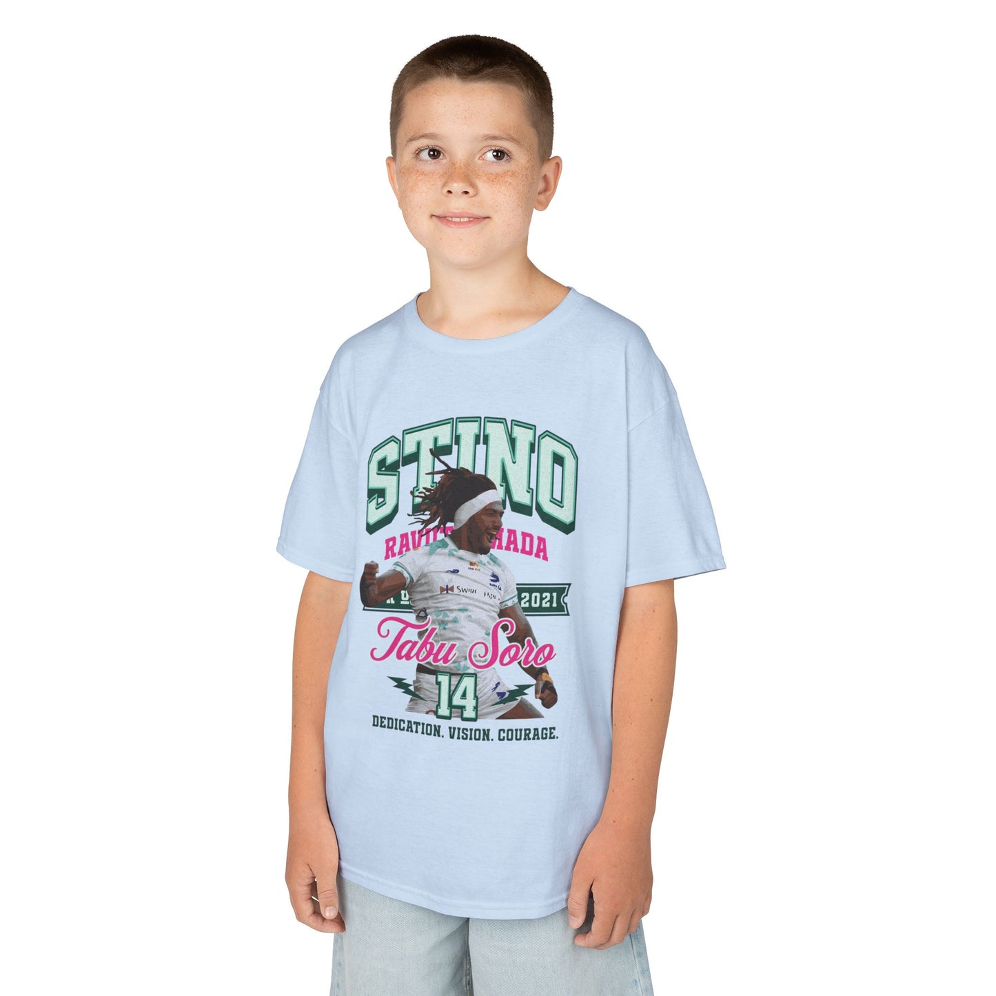 Kids T-Shirt - Selestino Ravutaumada Urban Tee for Stino Fanatics
