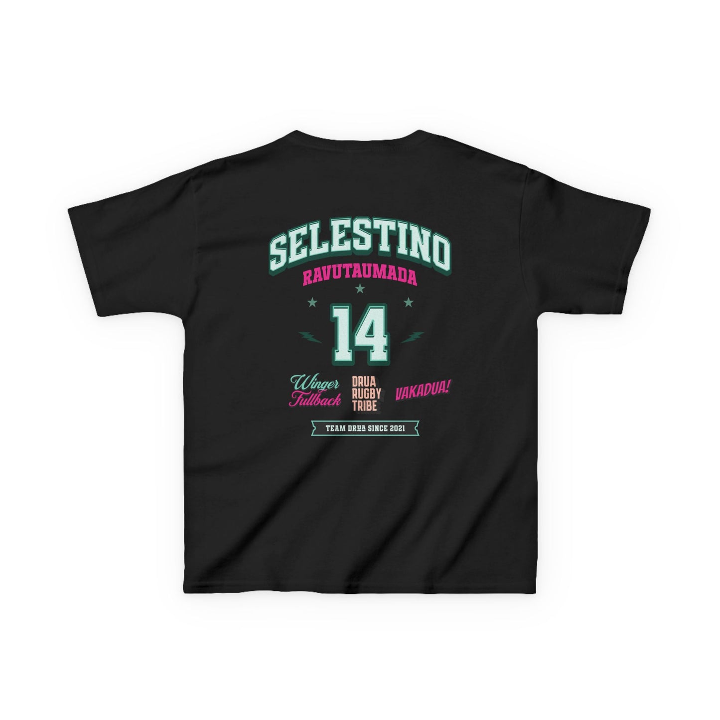 Kids T-Shirt - Selestino Ravutaumada Urban Tee for Stino Fanatics