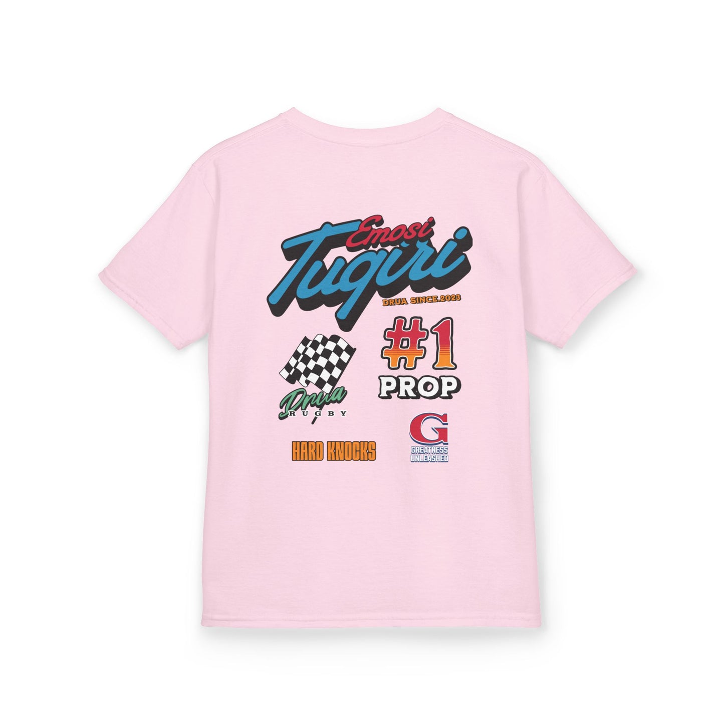 Emosi Tuqiri Kids Fan Tee - #1 Prop Design for Young Fans