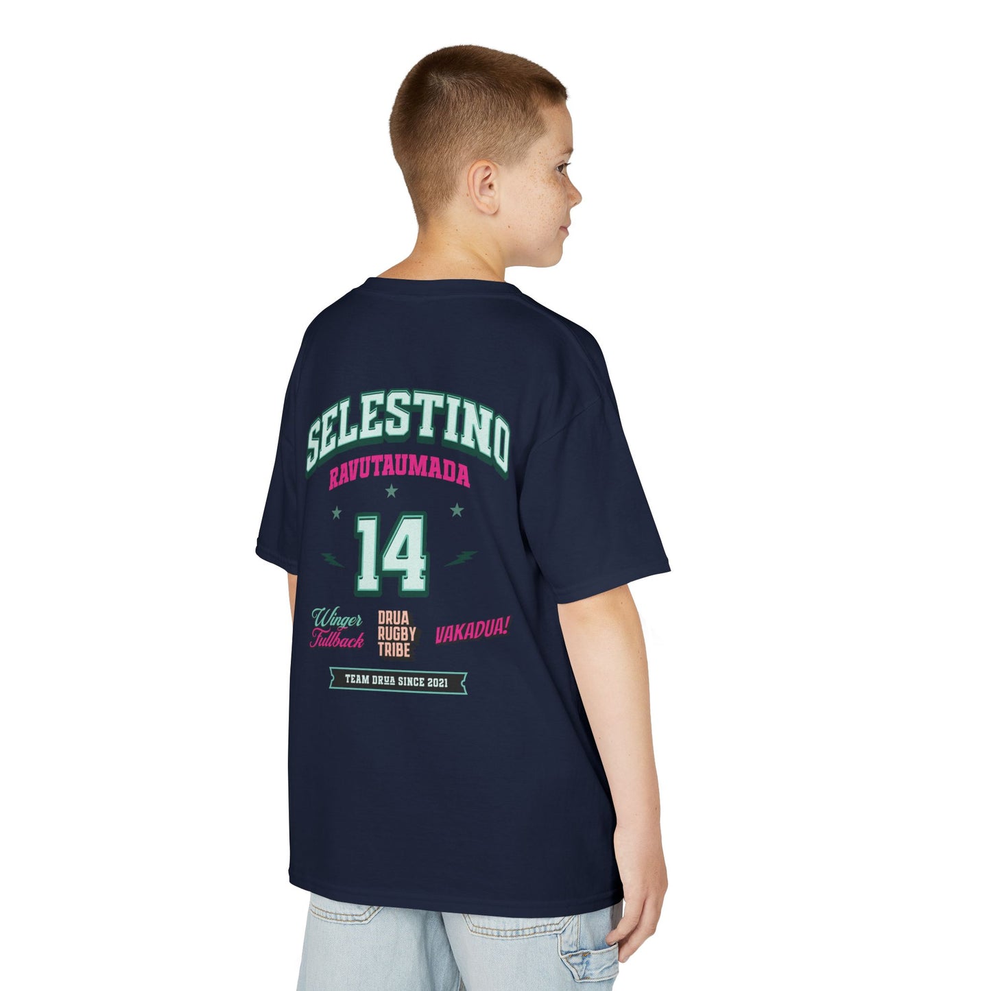 Kids T-Shirt - Selestino Ravutaumada Urban Tee for Stino Fanatics