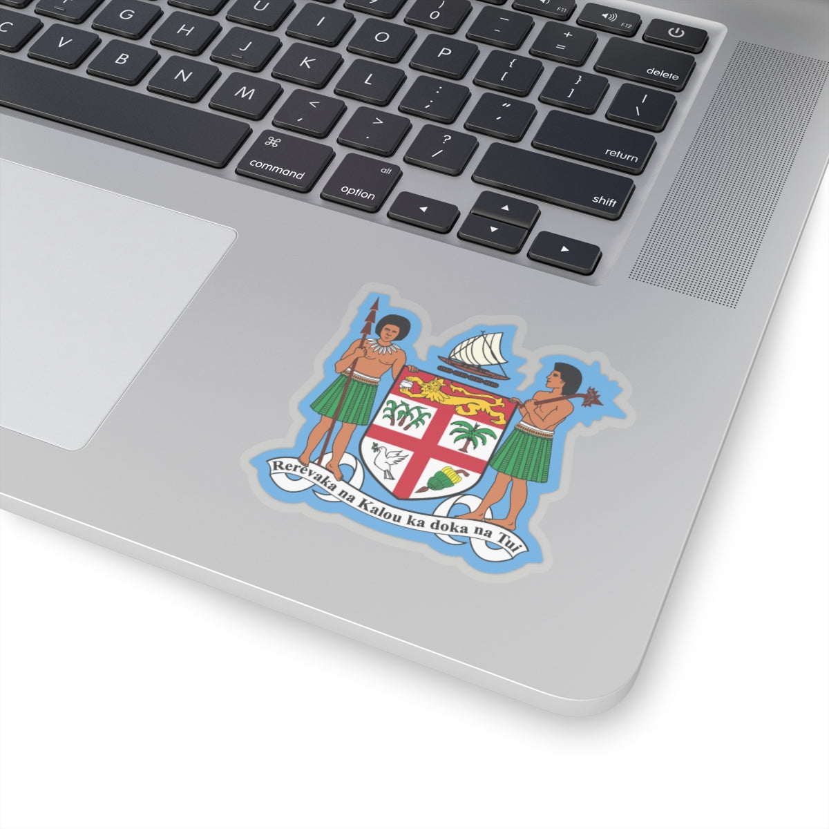 Fiji Coat of Arms Kiss-Cut Stickers
