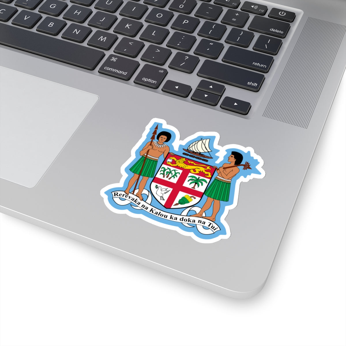 Fiji Coat of Arms Kiss-Cut Stickers