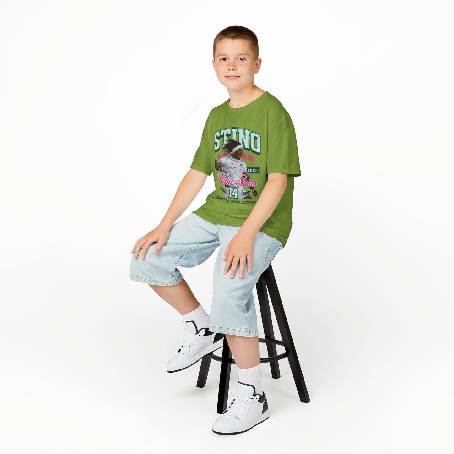 Kids T-Shirt - Selestino Ravutaumada Urban Tee for Stino Fanatics