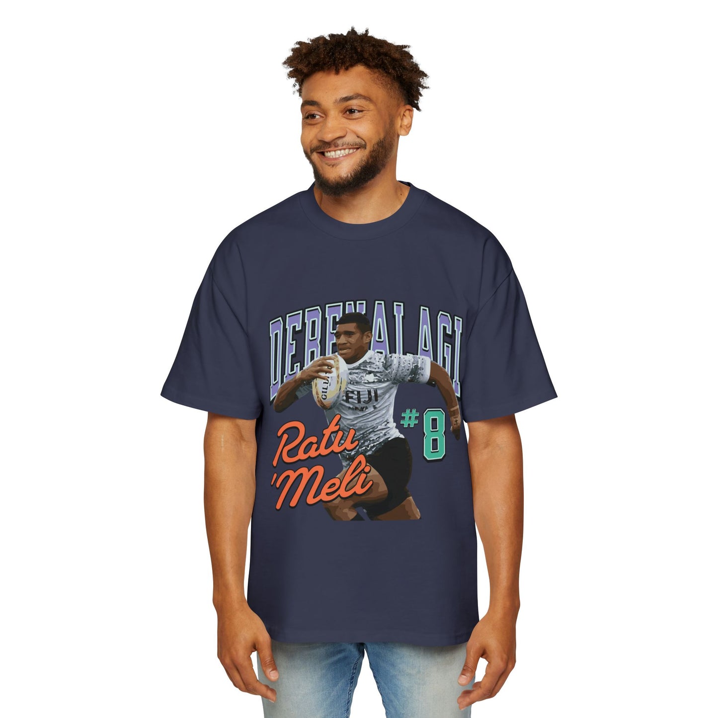 Ratu Meli Derenalagi Fan Tee - Oversize