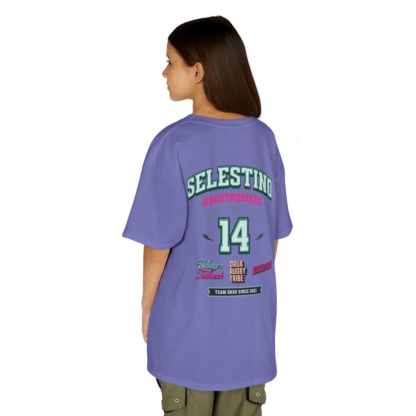 Kids T-Shirt - Selestino Ravutaumada Urban Tee for Stino Fanatics