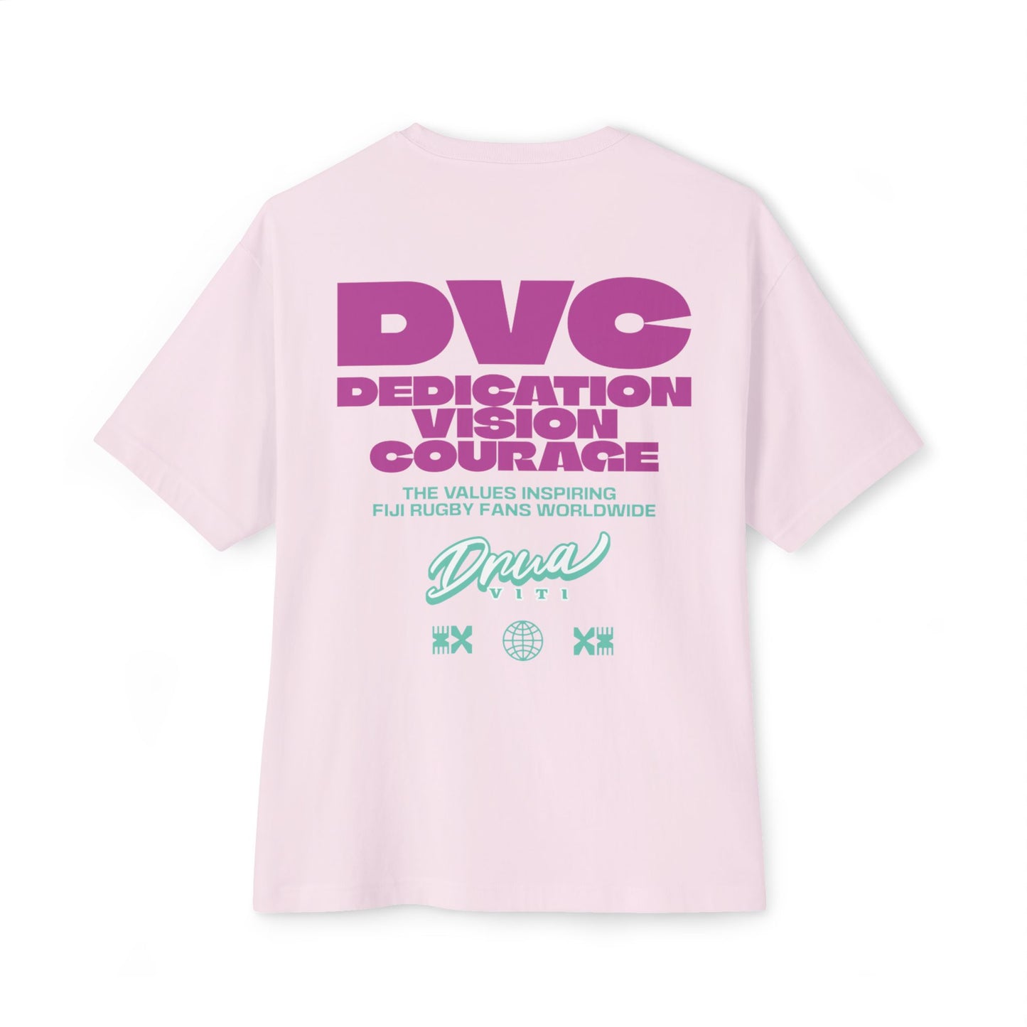 Rugby Tee - Fiji Inspired Unisex Oversized Boxy Tee