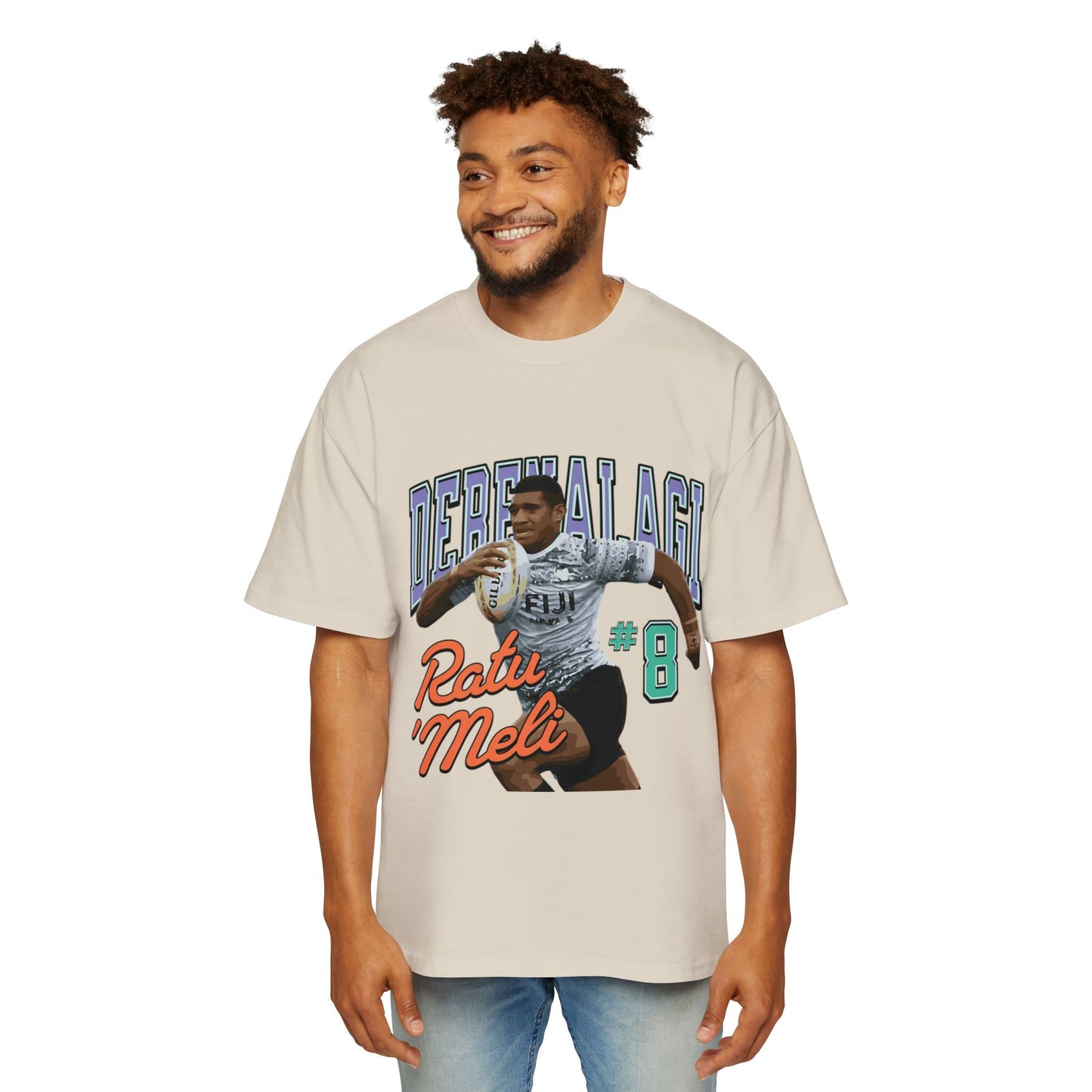 Ratu Meli Derenalagi Fan Tee - Oversize