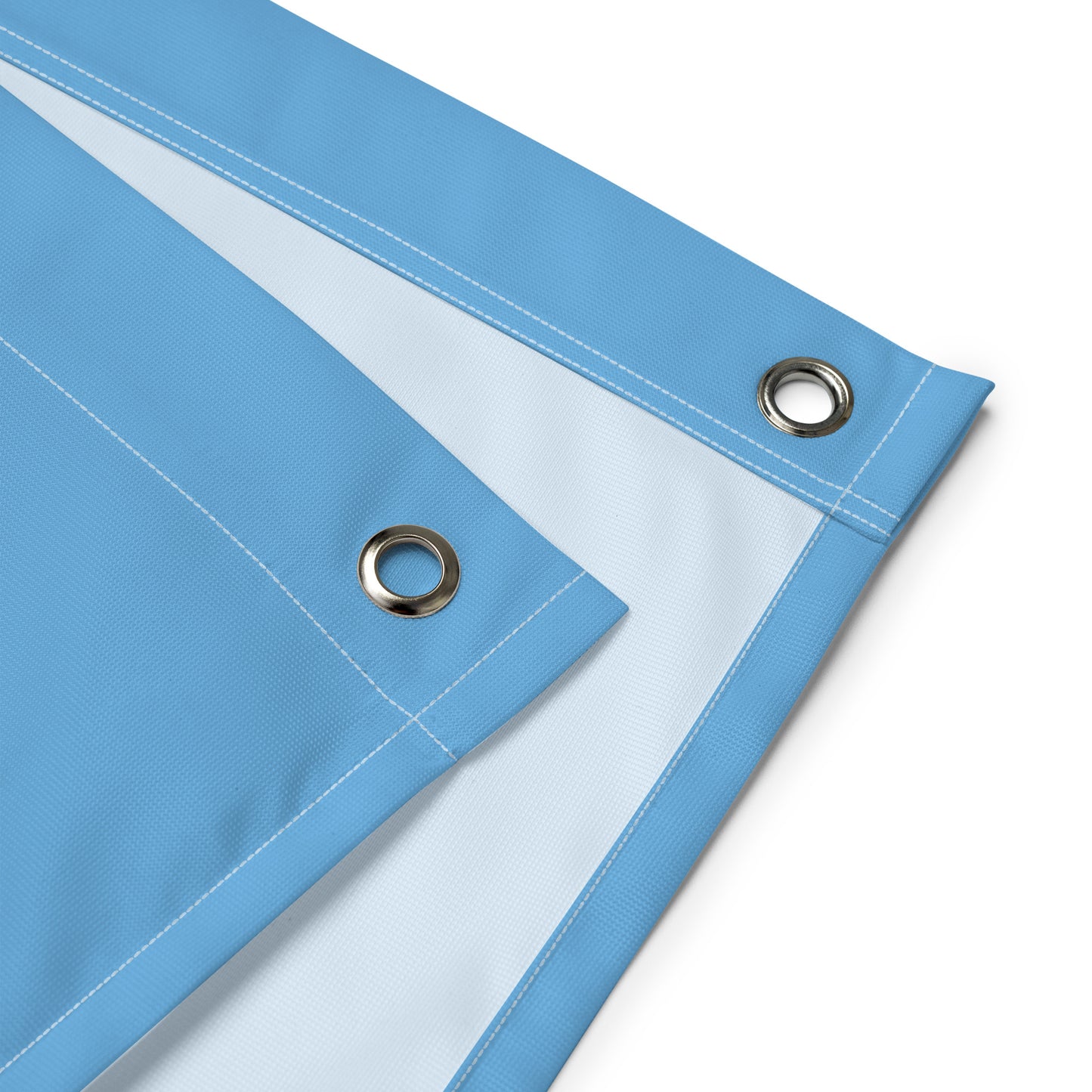 Fiji Coat of Arms Flag - Sky Blue