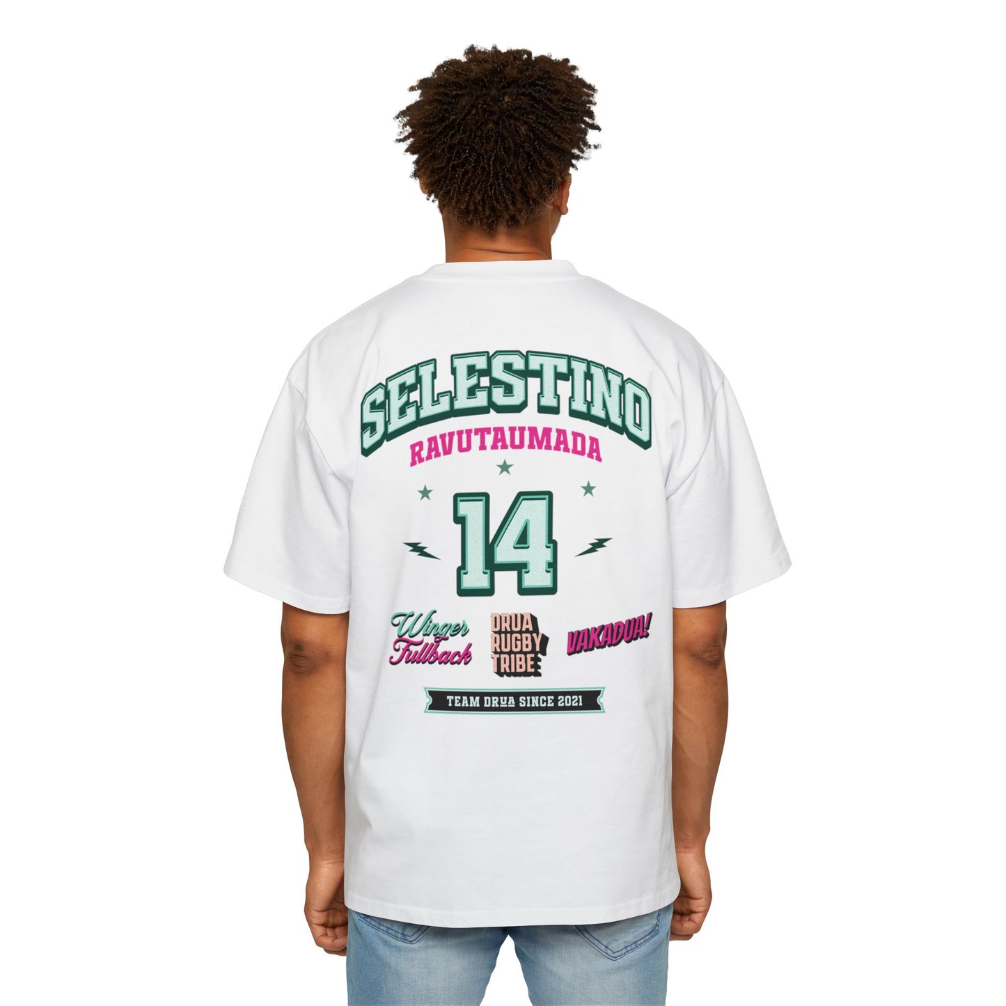 Selestino Ravutaumada Fan Tee -  Mens Oversized