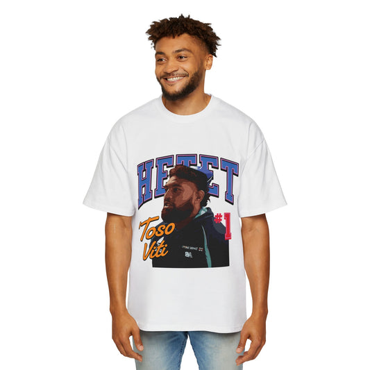 Haereiti Mens Oversized Fiji Rugby fan Tee,