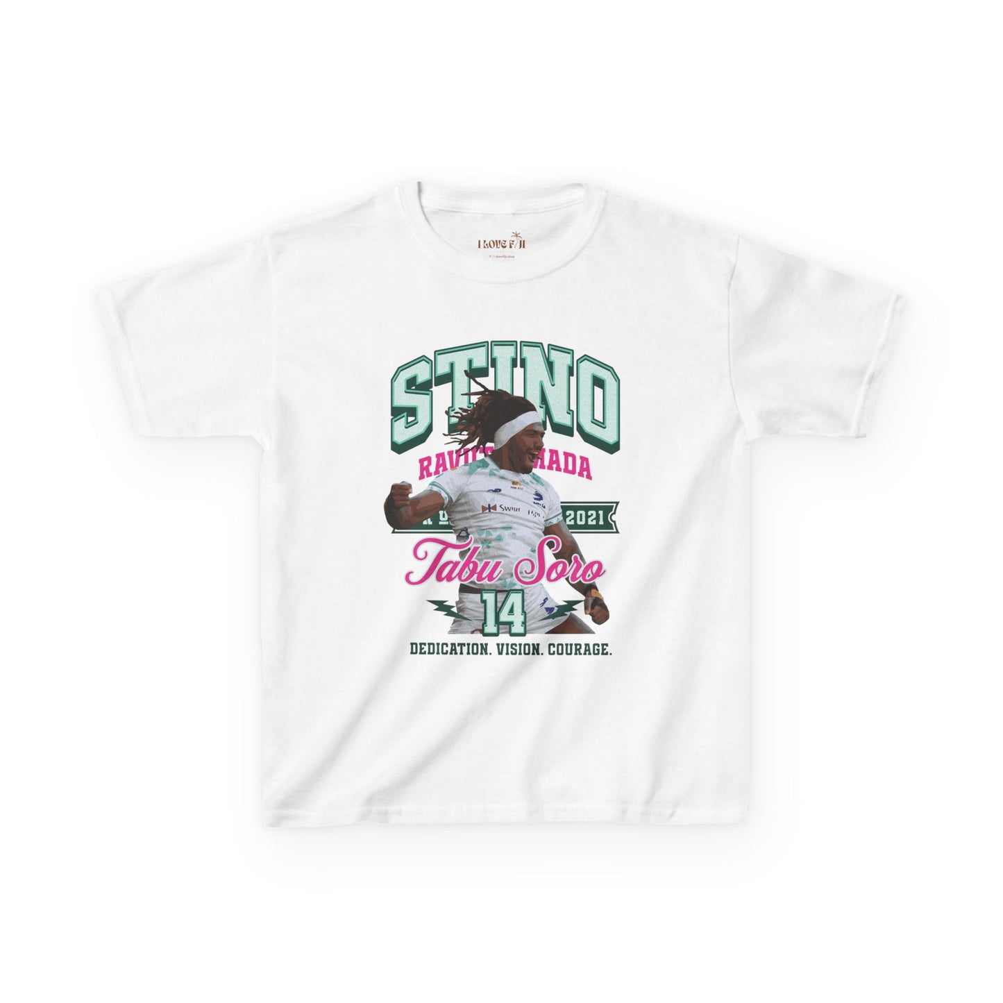 Kids T-Shirt - Selestino Ravutaumada Urban Tee for Stino Fanatics