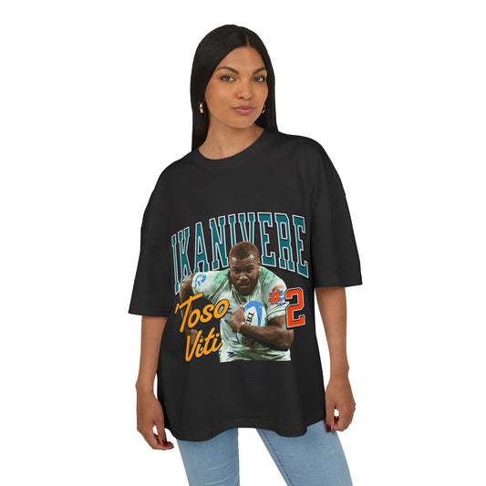 Unisex Heavy Cotton Box Tee - IKANIVERE #2, Casual Streetwear, Rugby Fan Gear, Sports Apparel, Gift