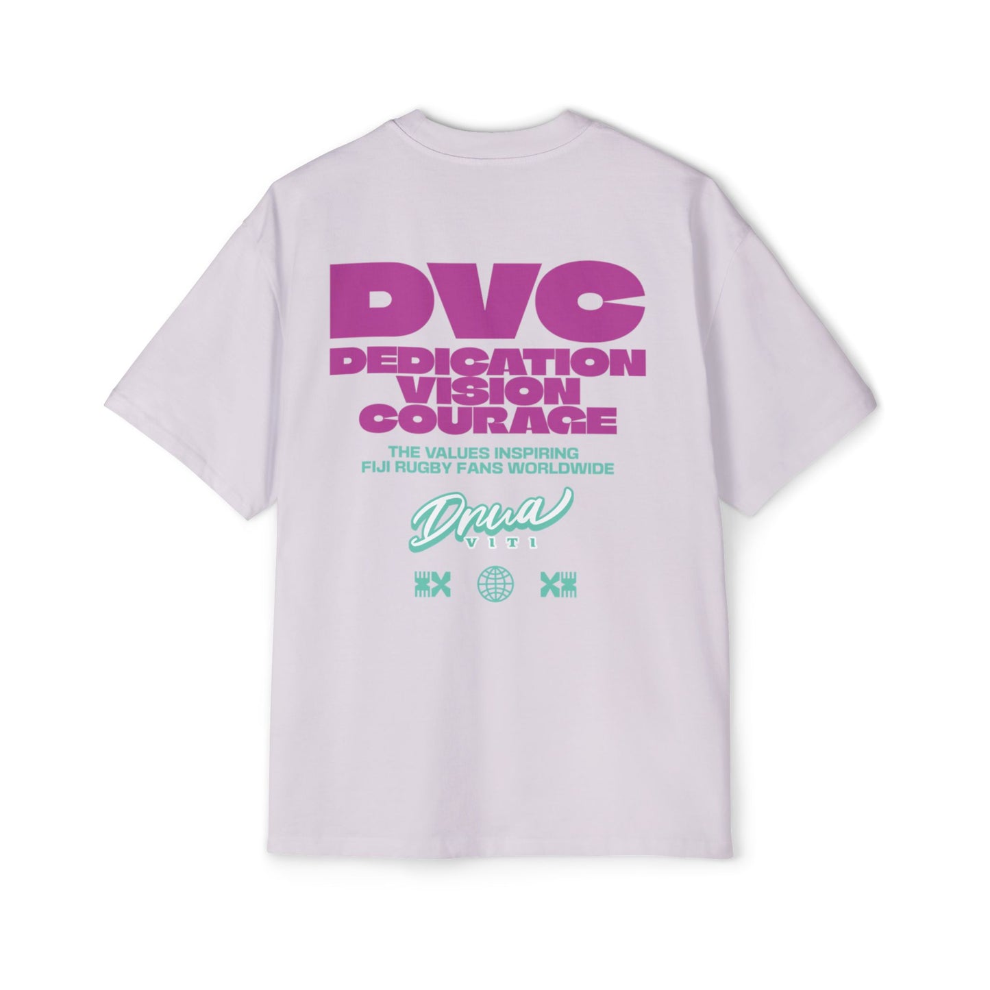 Men's Heavy Oversized Tee - #DVC Edition - Comfortable & Stylish for Casual Outings