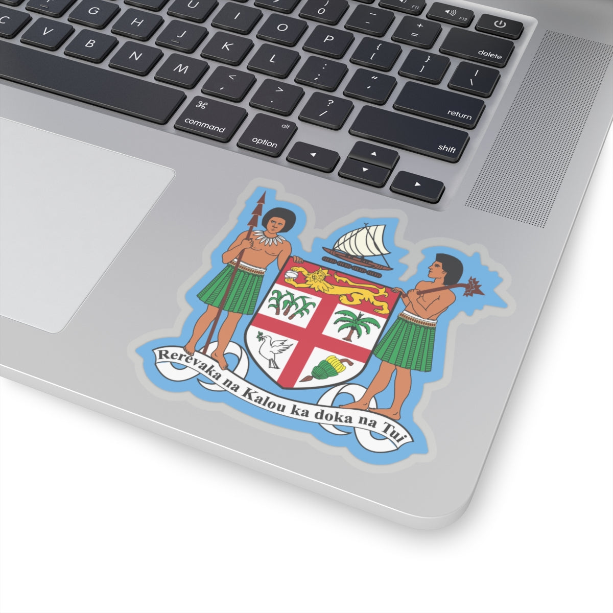 Fiji Coat of Arms Kiss-Cut Stickers