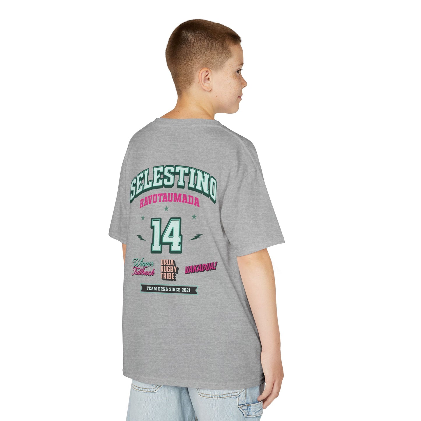 Kids T-Shirt - Selestino Ravutaumada Urban Tee for Stino Fanatics