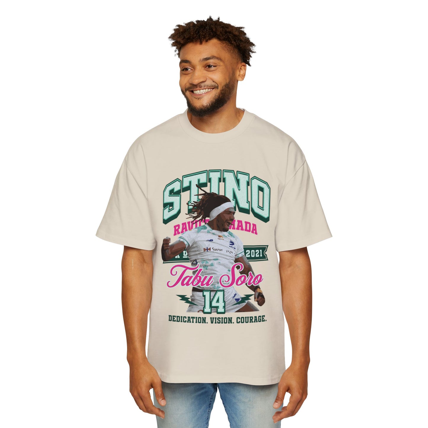 Selestino Ravutaumada Fan Tee -  Mens Oversized