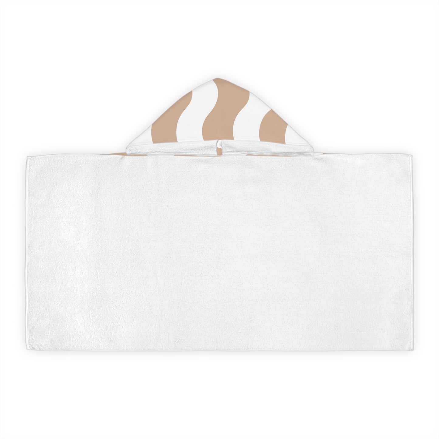 I Heart Fiji  Kids Hooded Towel - Sun Tan Brown